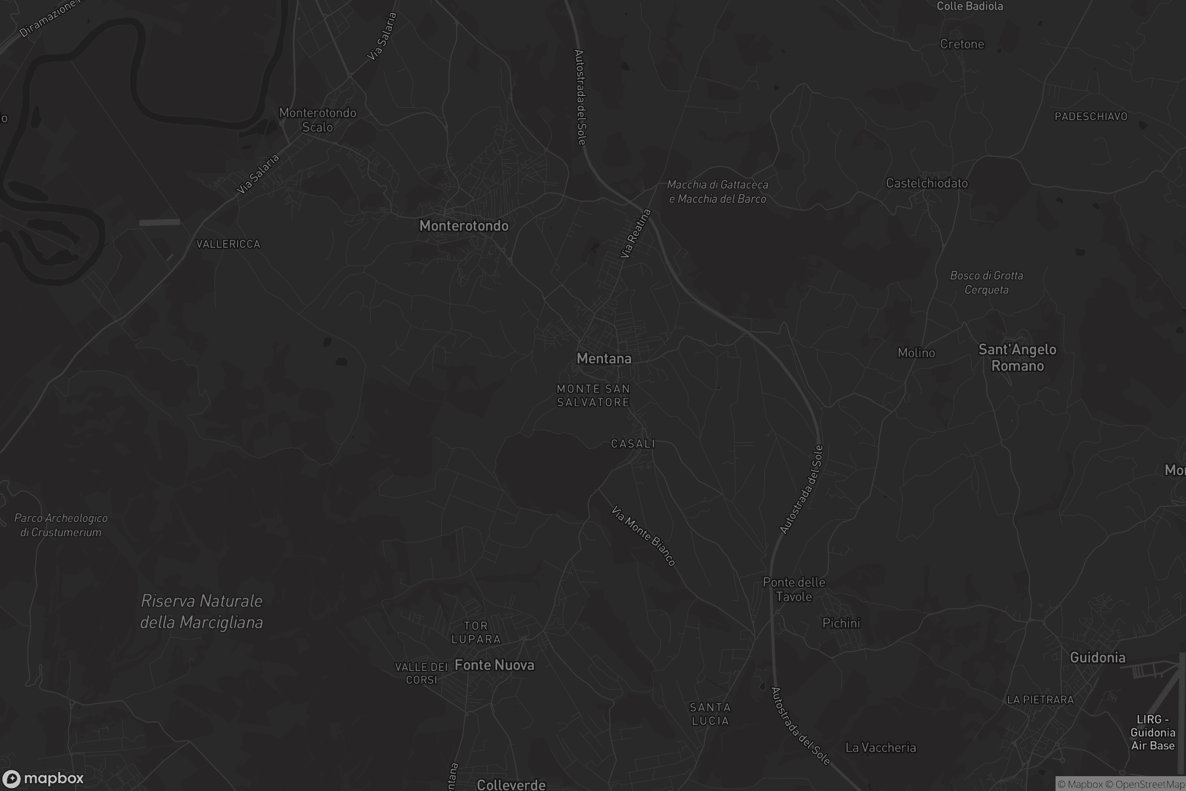 Mappa di Monte San Salvatore