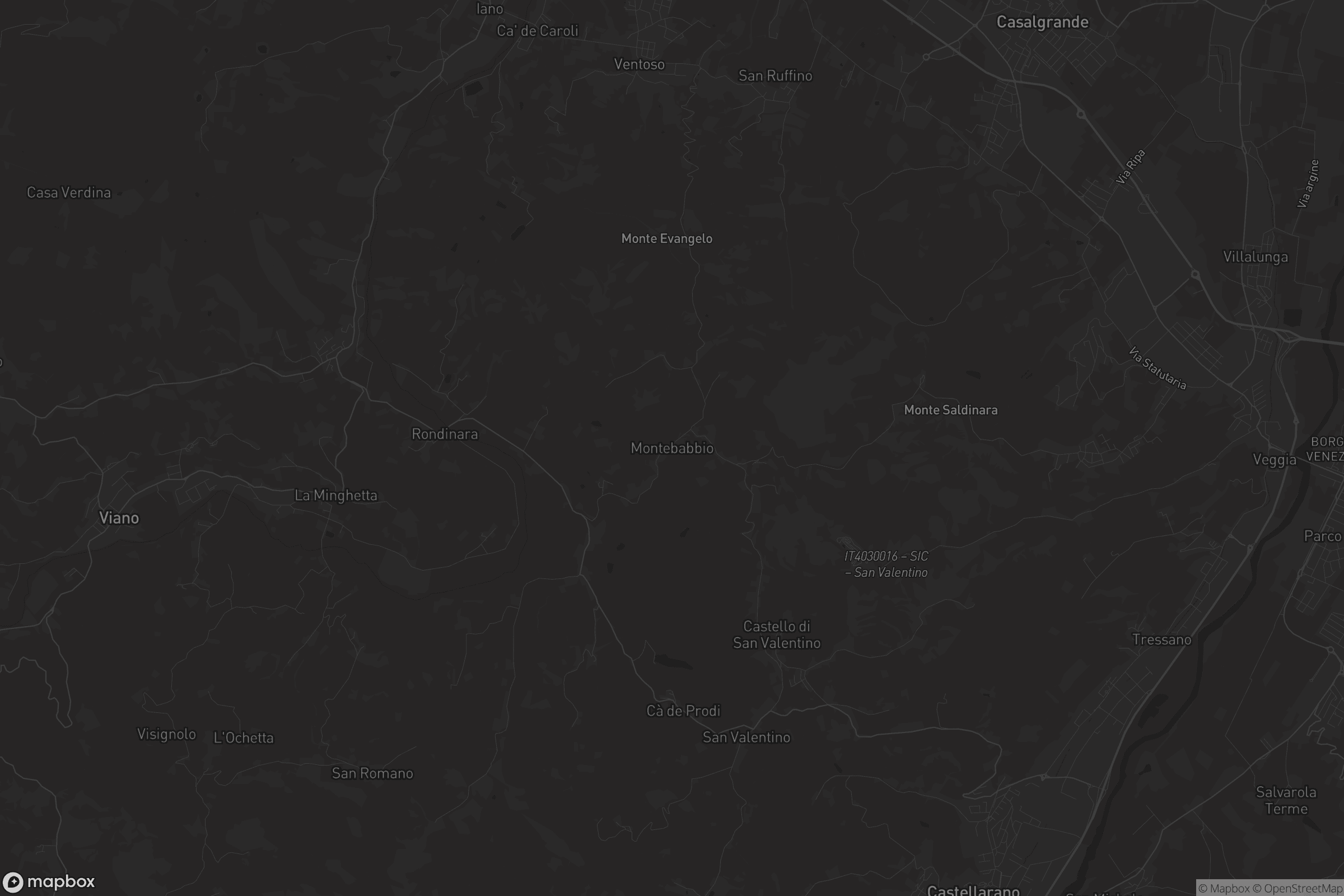 Mappa di Montebabbio