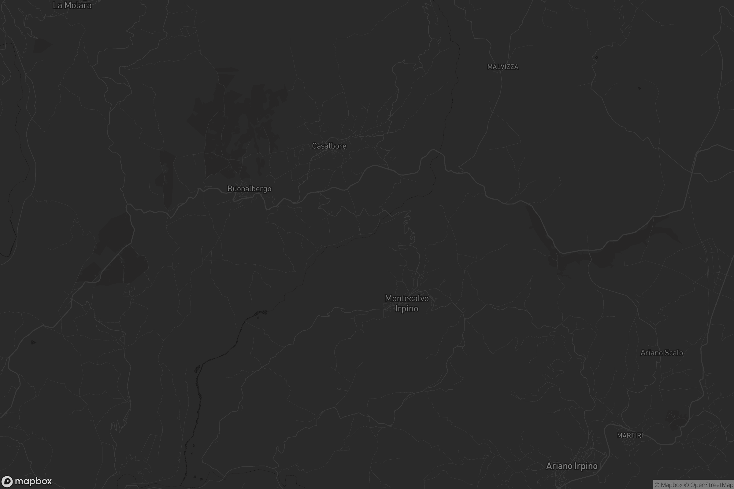 Mappa di Montecalvo Irpino
