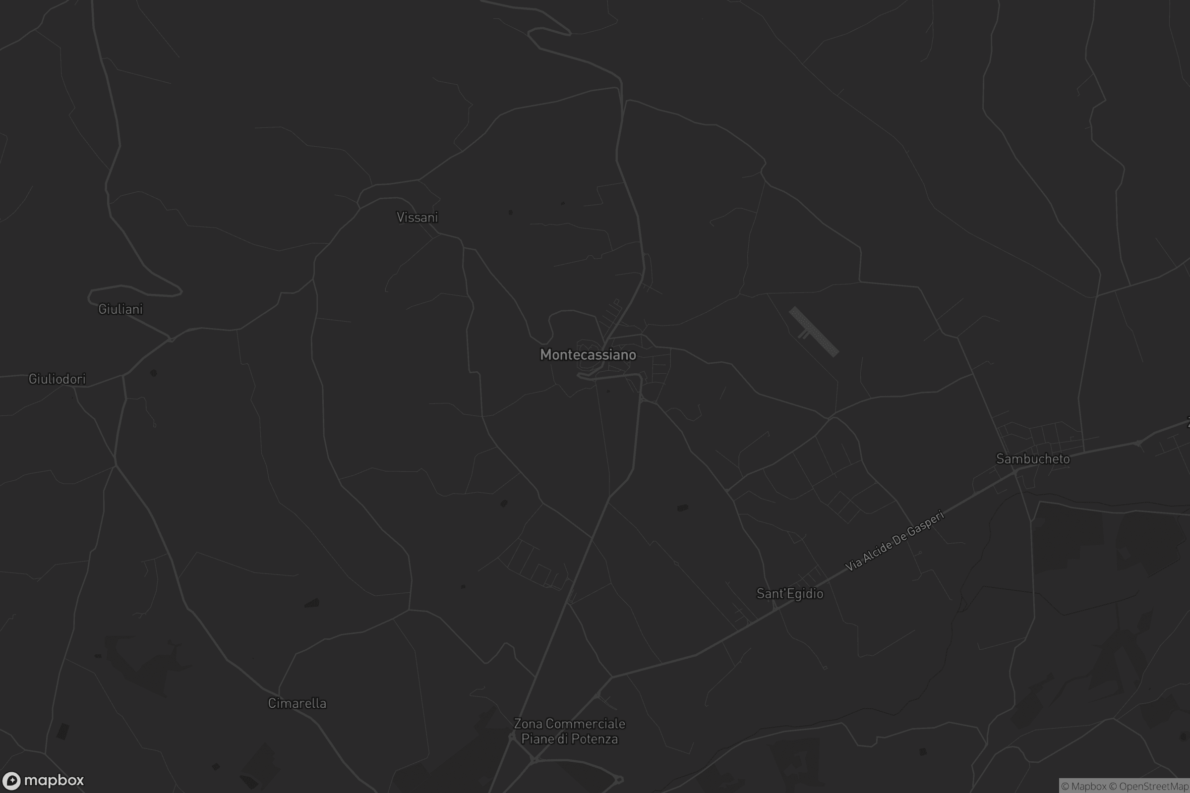 Mappa di Montecassiano