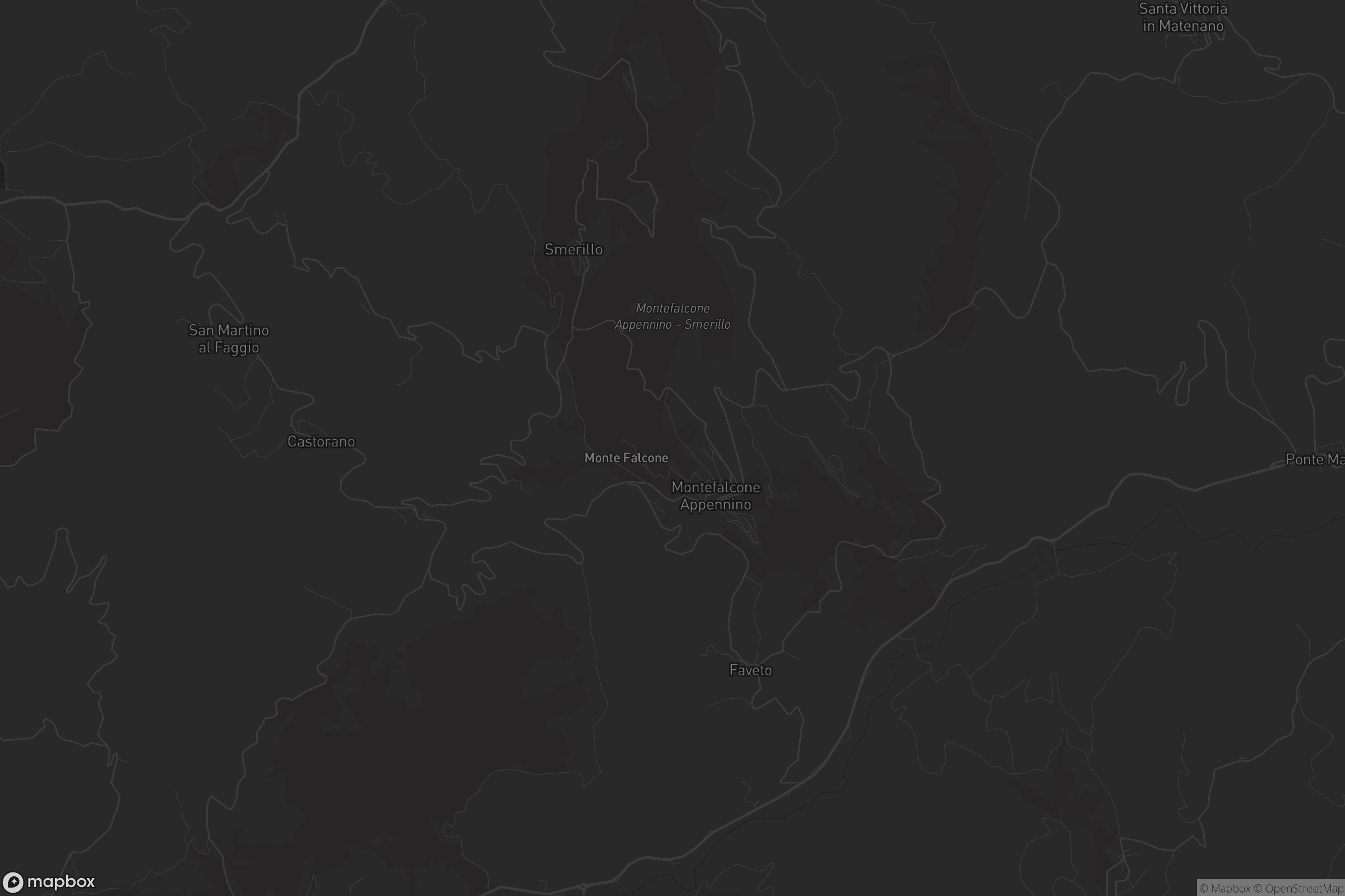 Mappa di Montefalcone Appennino