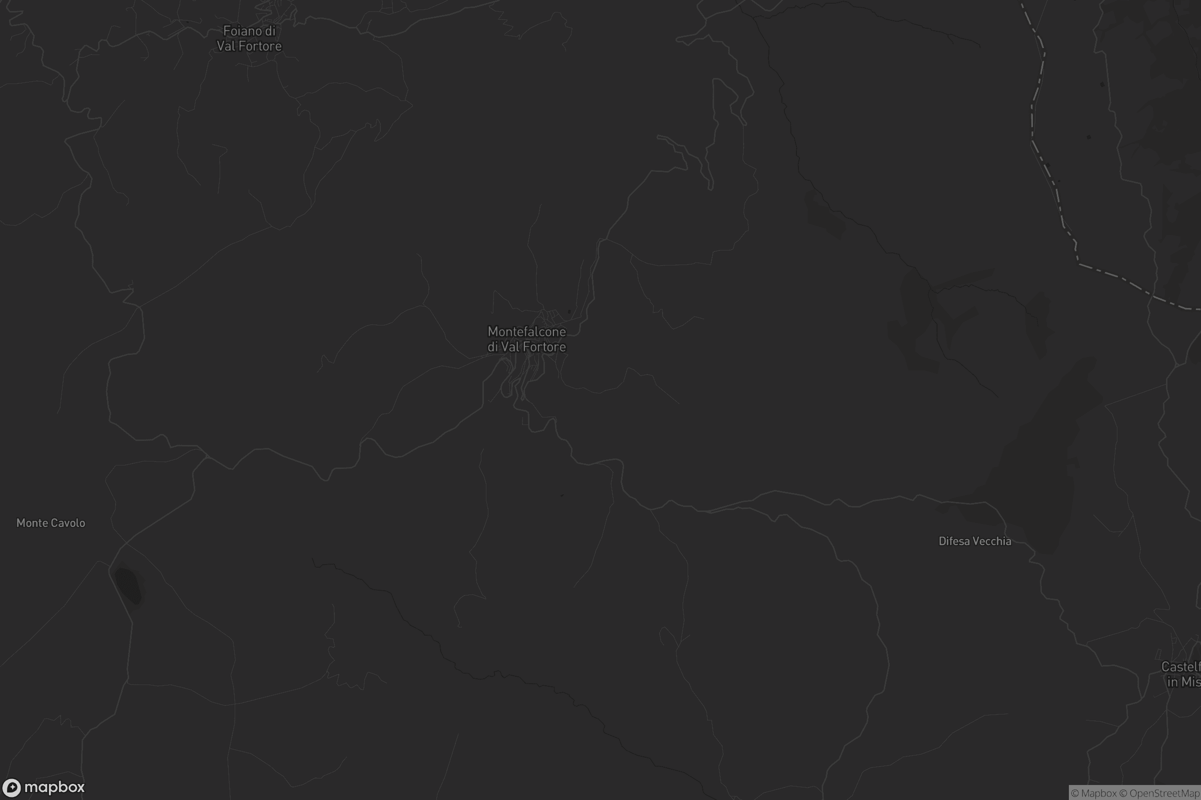 Mappa di Montefalcone di Val Fortore