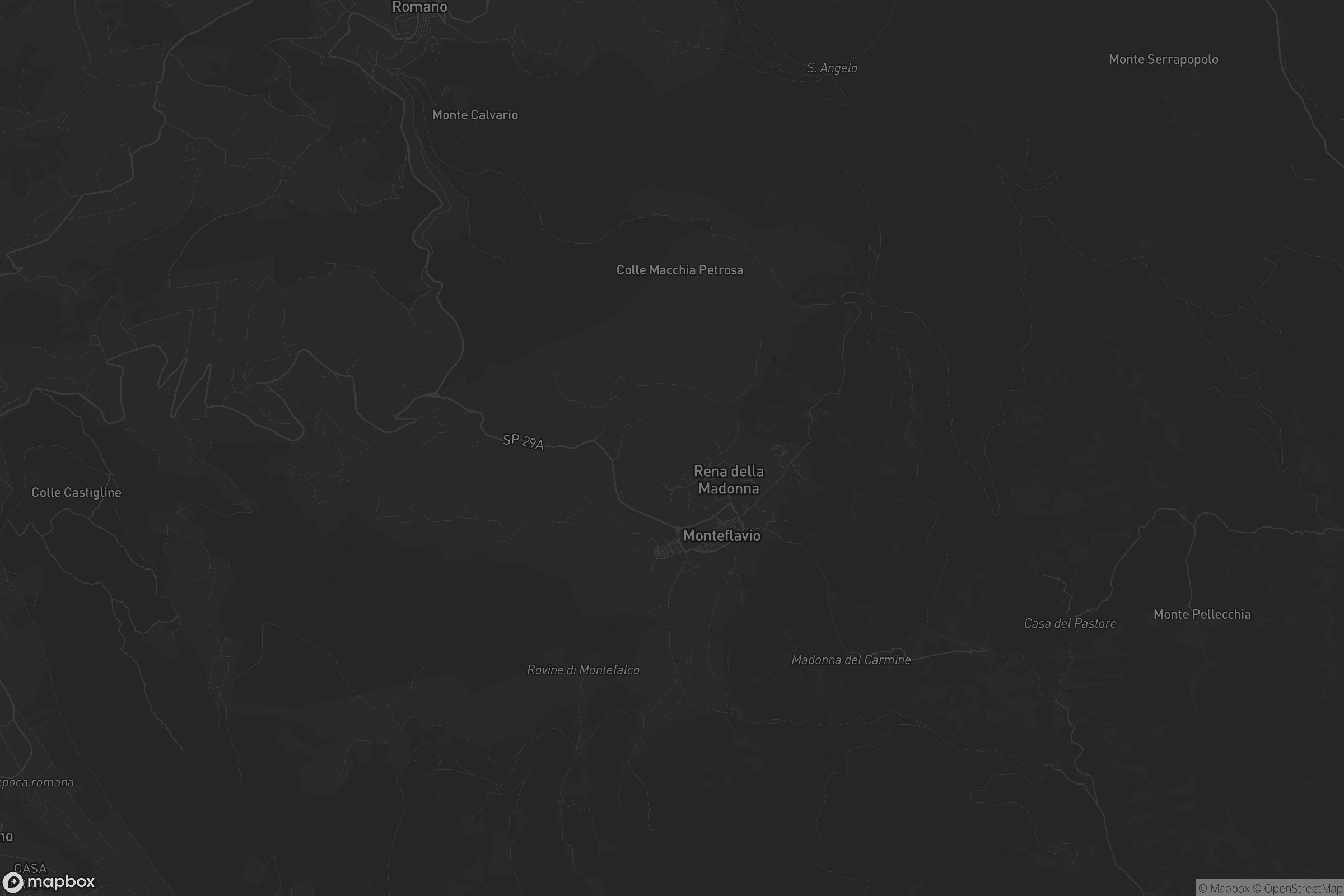 Mappa di Monteflavio