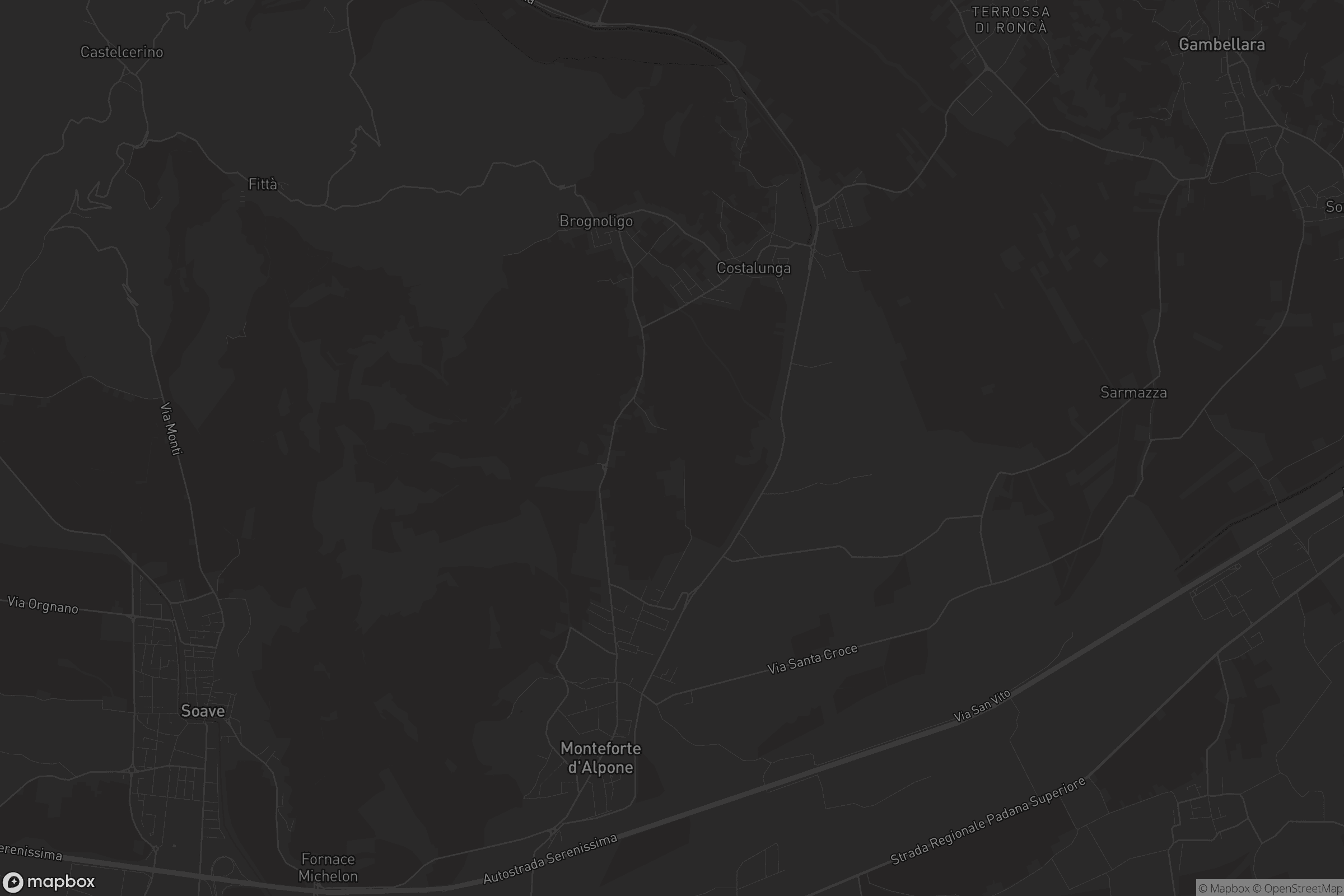 Mappa di Monteforte d'Alpone