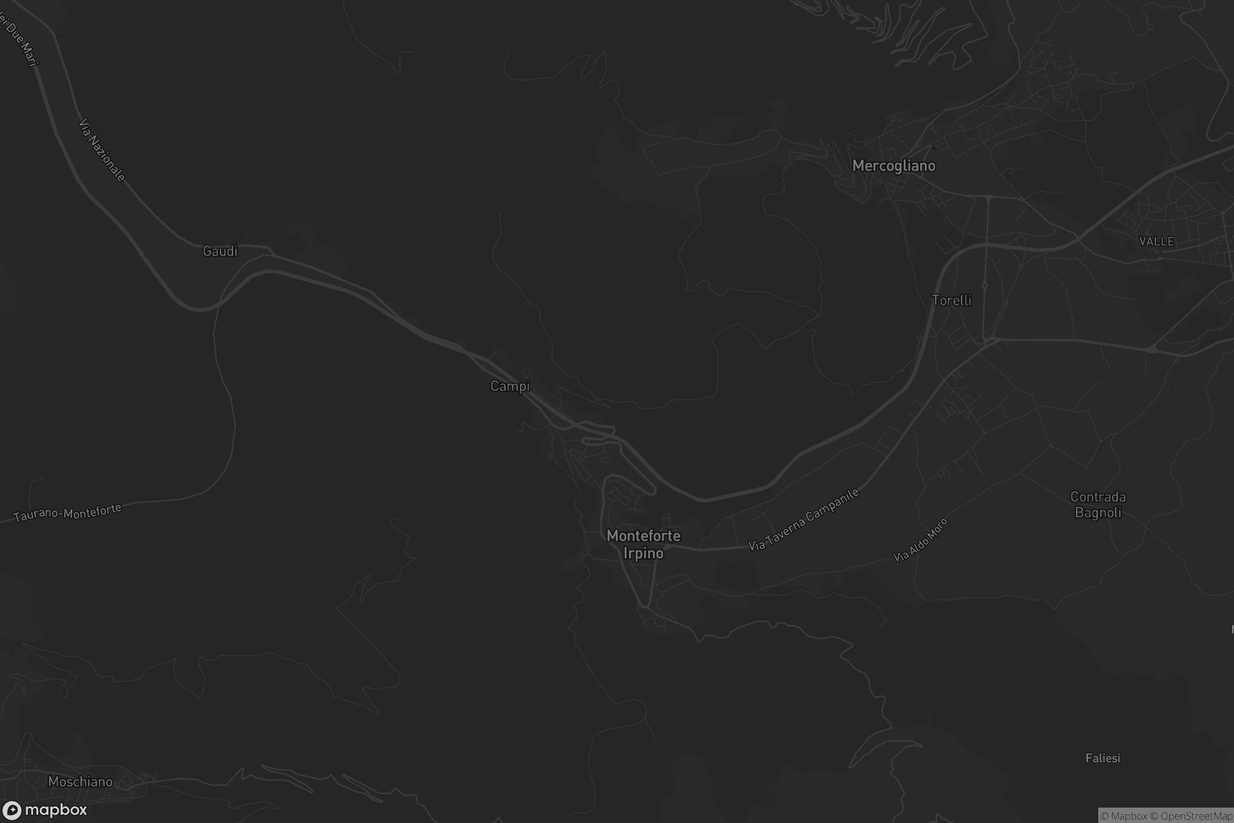 Mappa di Monteforte Irpino