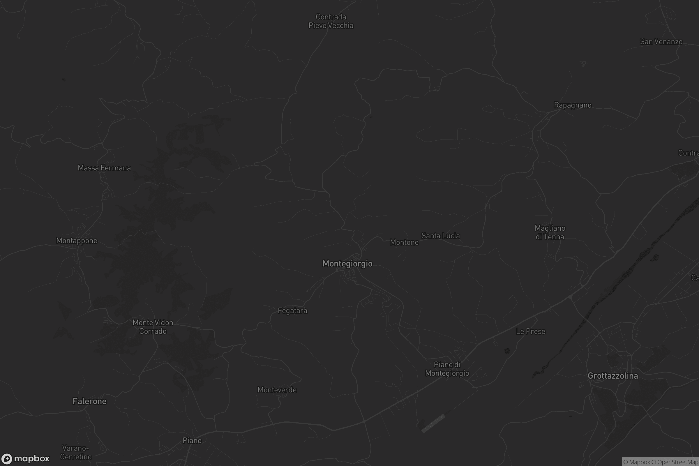 Mappa di Montegiorgio