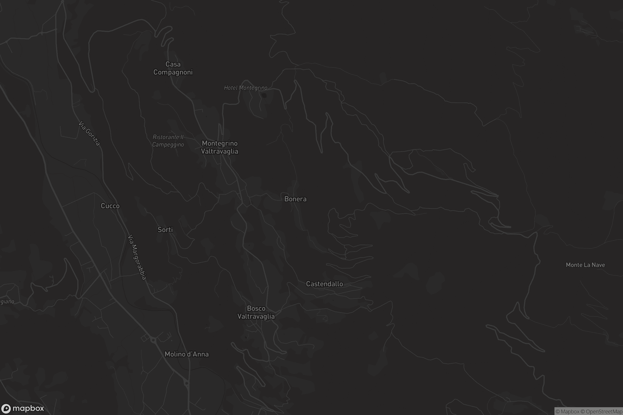 Mappa di Montegrino Valtravaglia