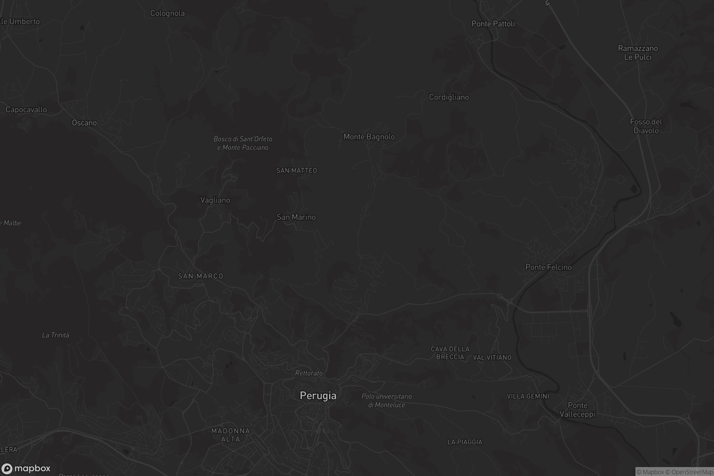 Mappa di Montelaguardia