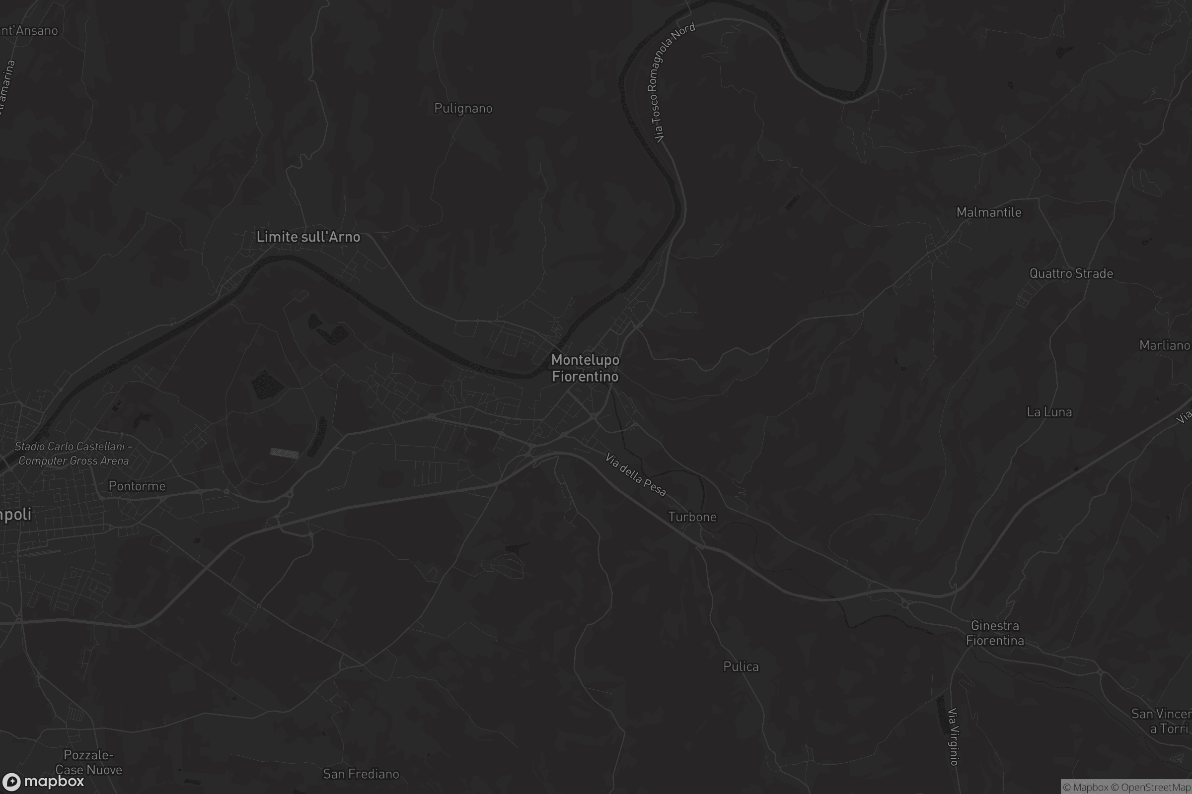 Mappa di Montelupo Fiorentino