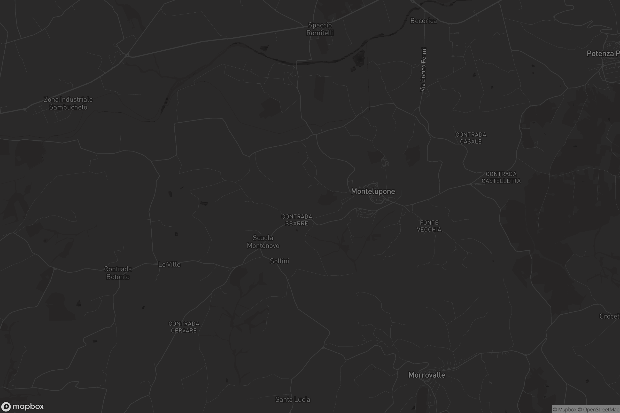 Mappa di Montelupone