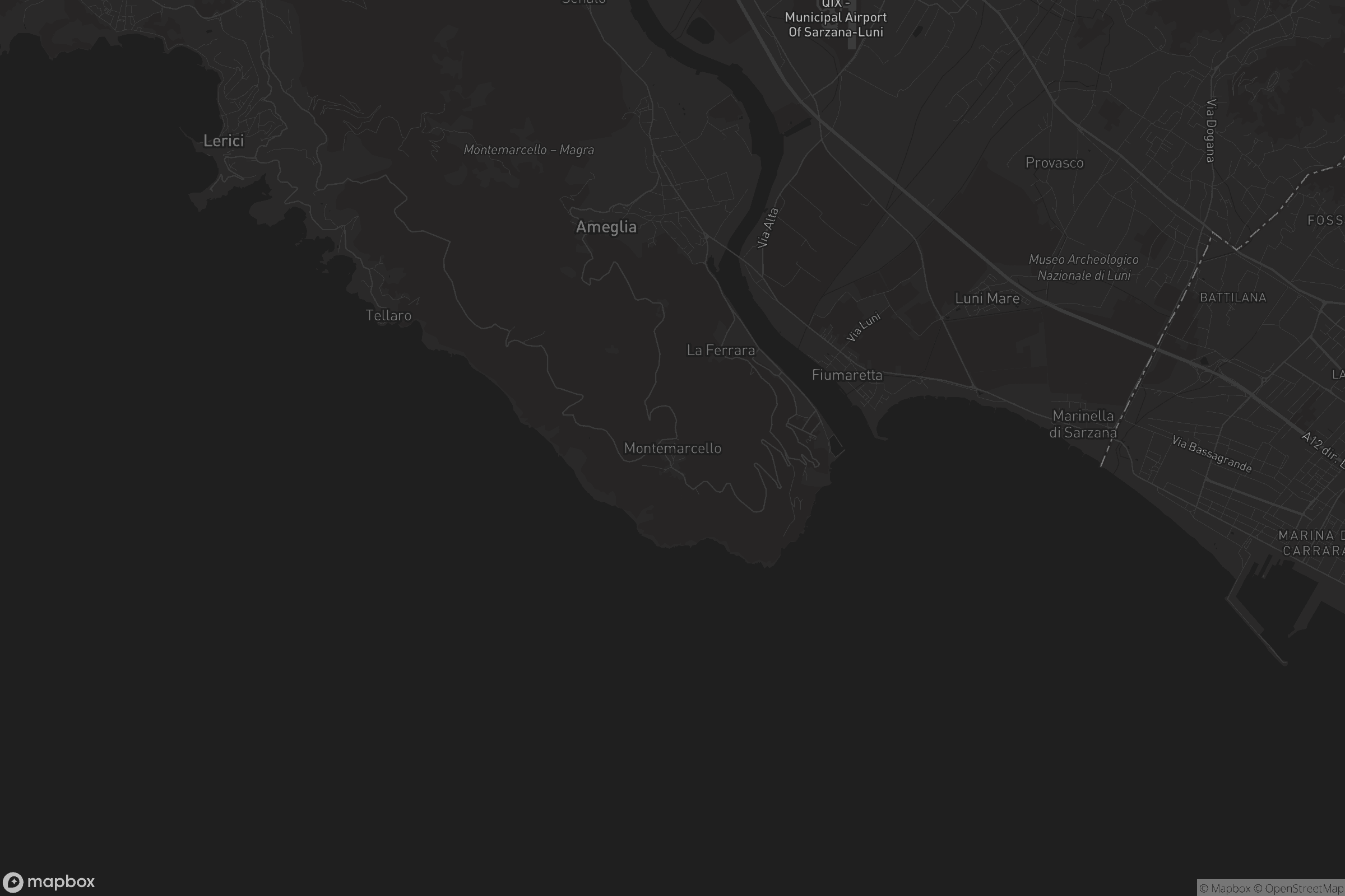 Mappa di Montemarcello