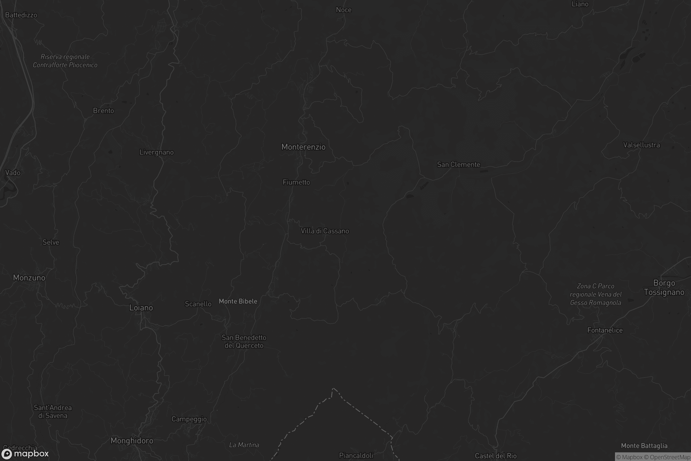 Mappa di Monterenzio