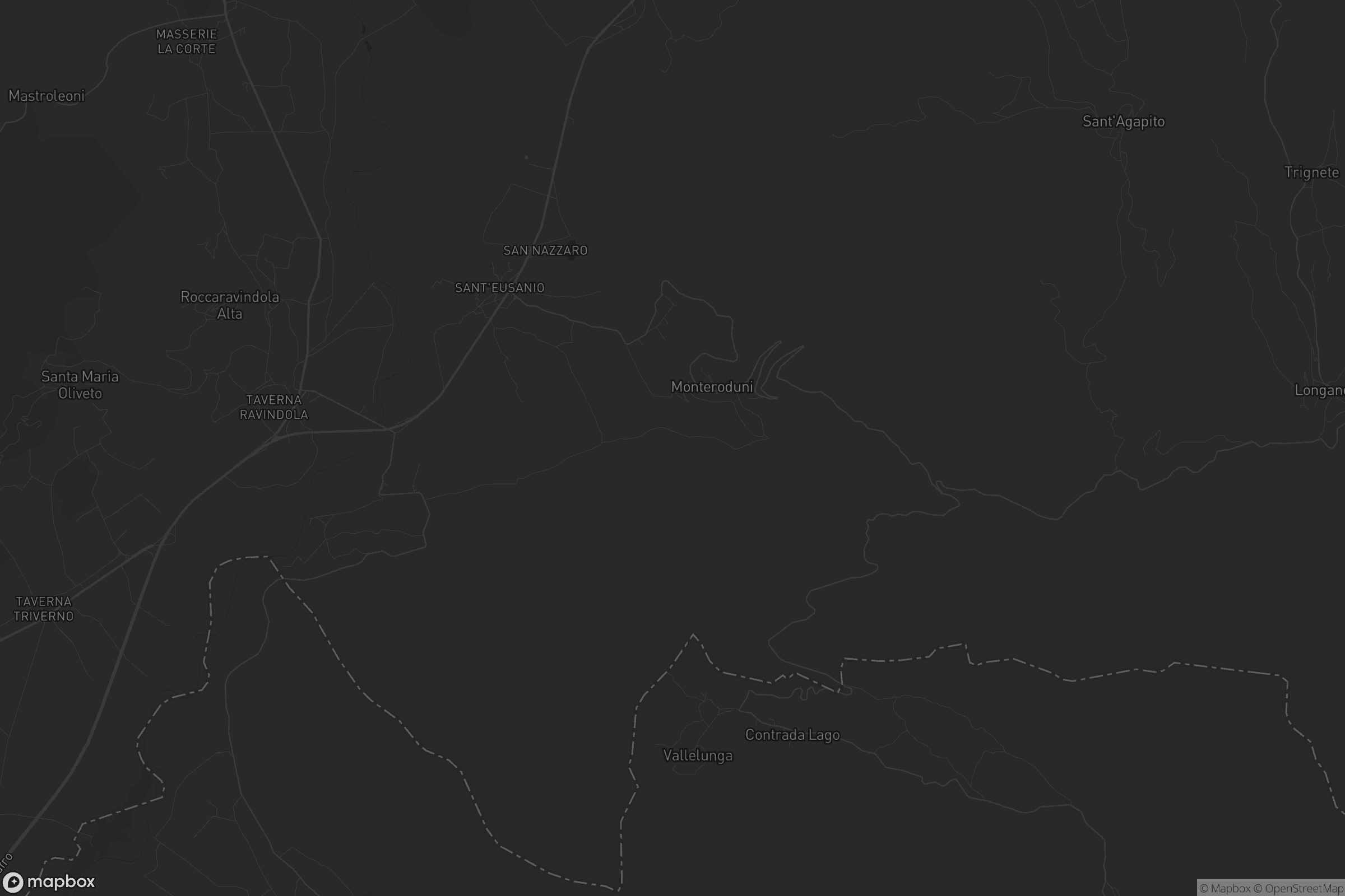 Mappa di Monteroduni