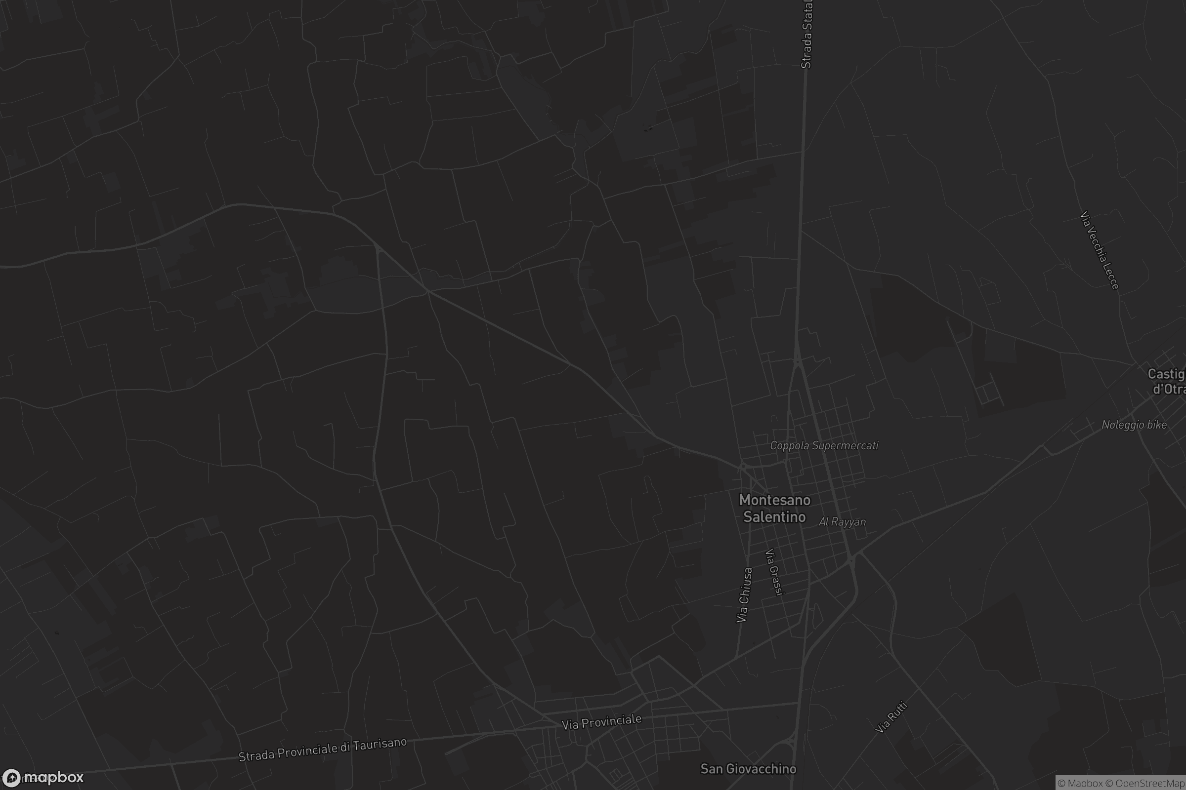 Mappa di Montesano Salentino