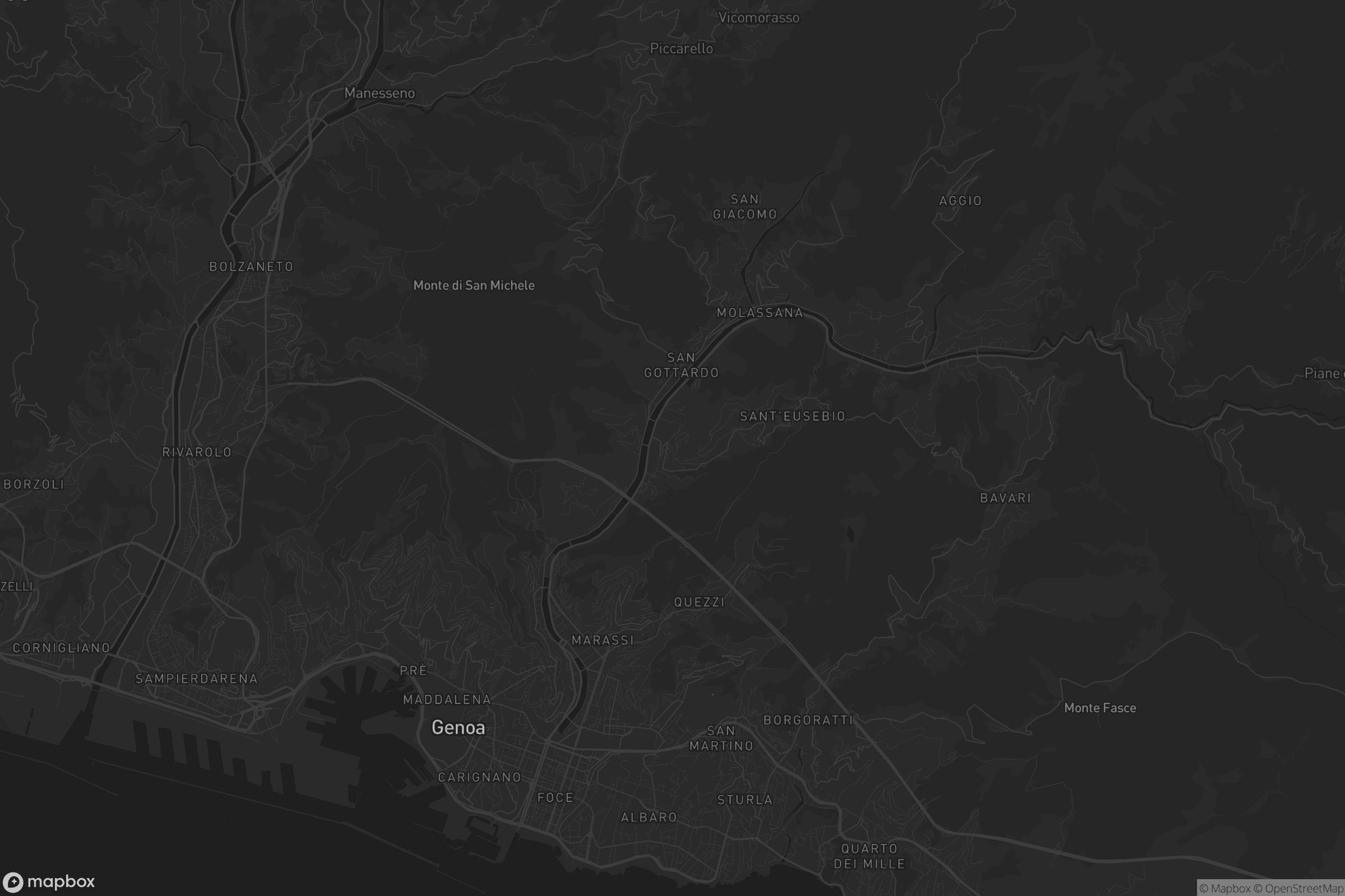 Mappa di Montesignano