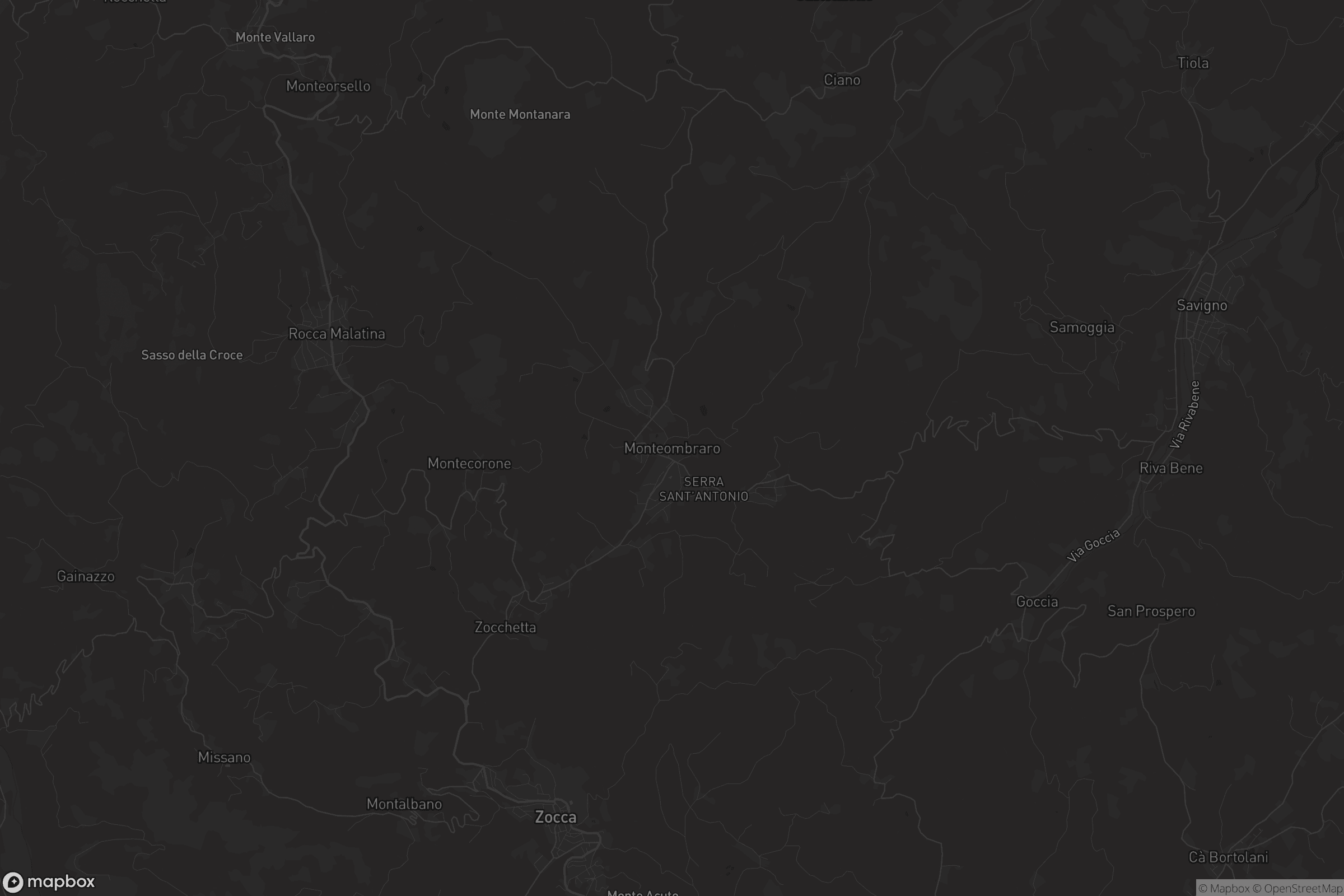 Mappa di Montombraro