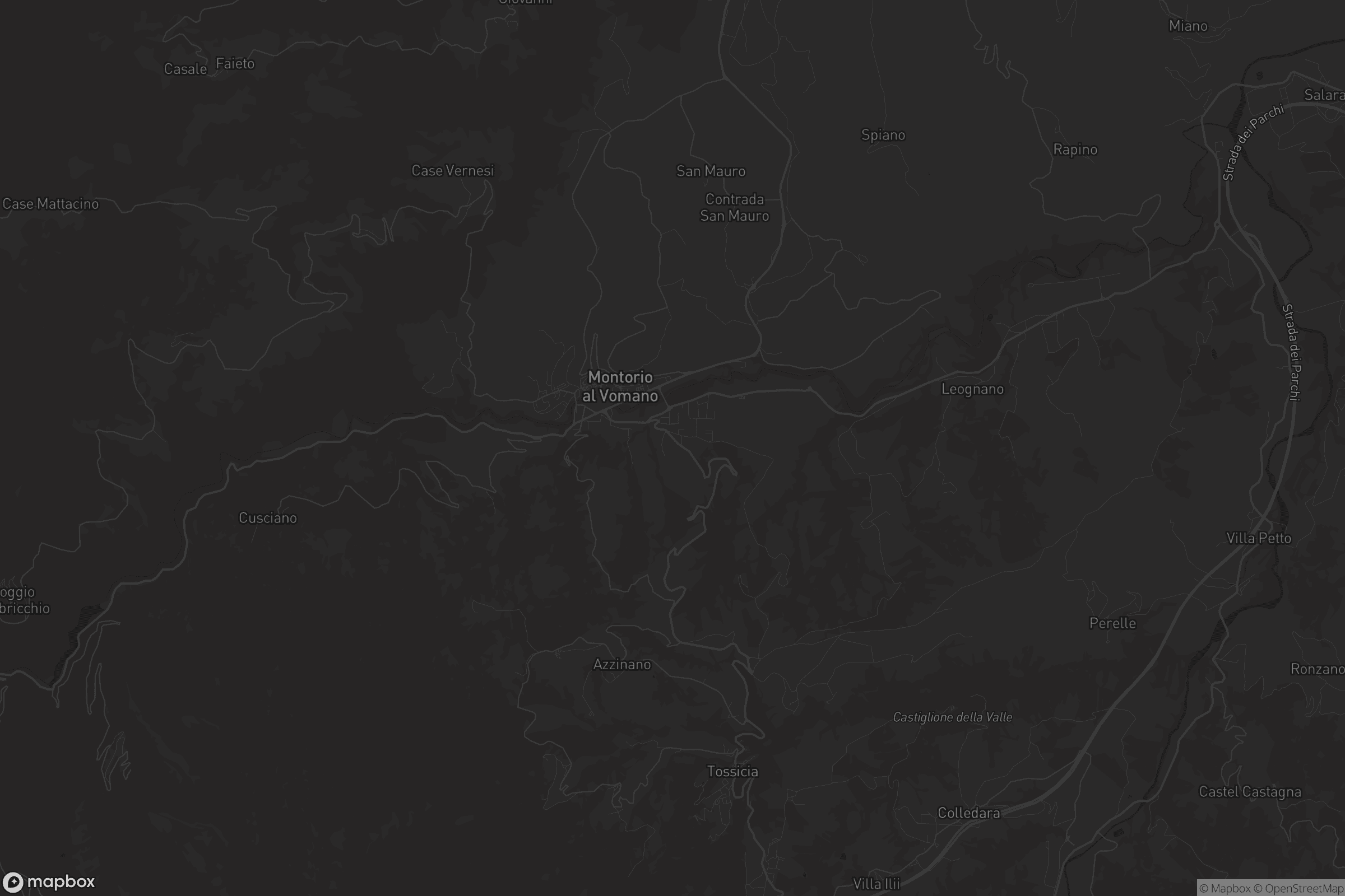 Mappa di Montorio al Vomano