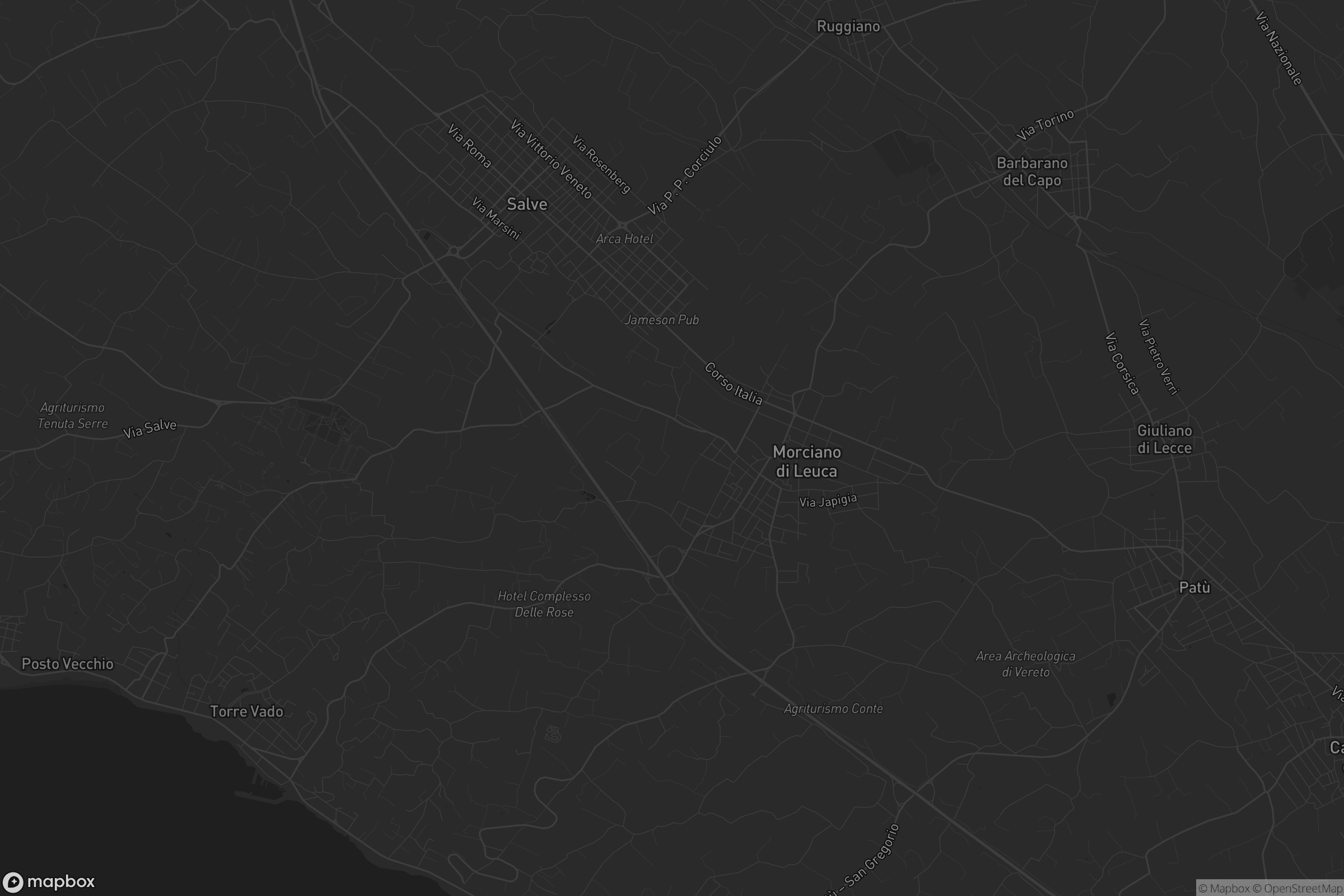 Mappa di Morciano di Leuca