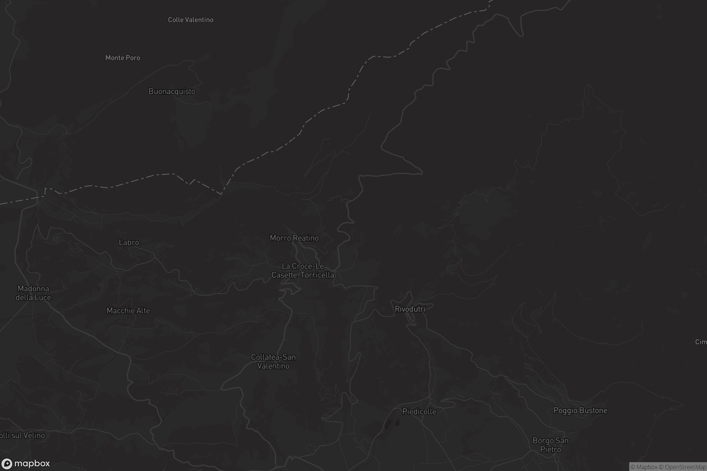 Mappa di Morro Reatino