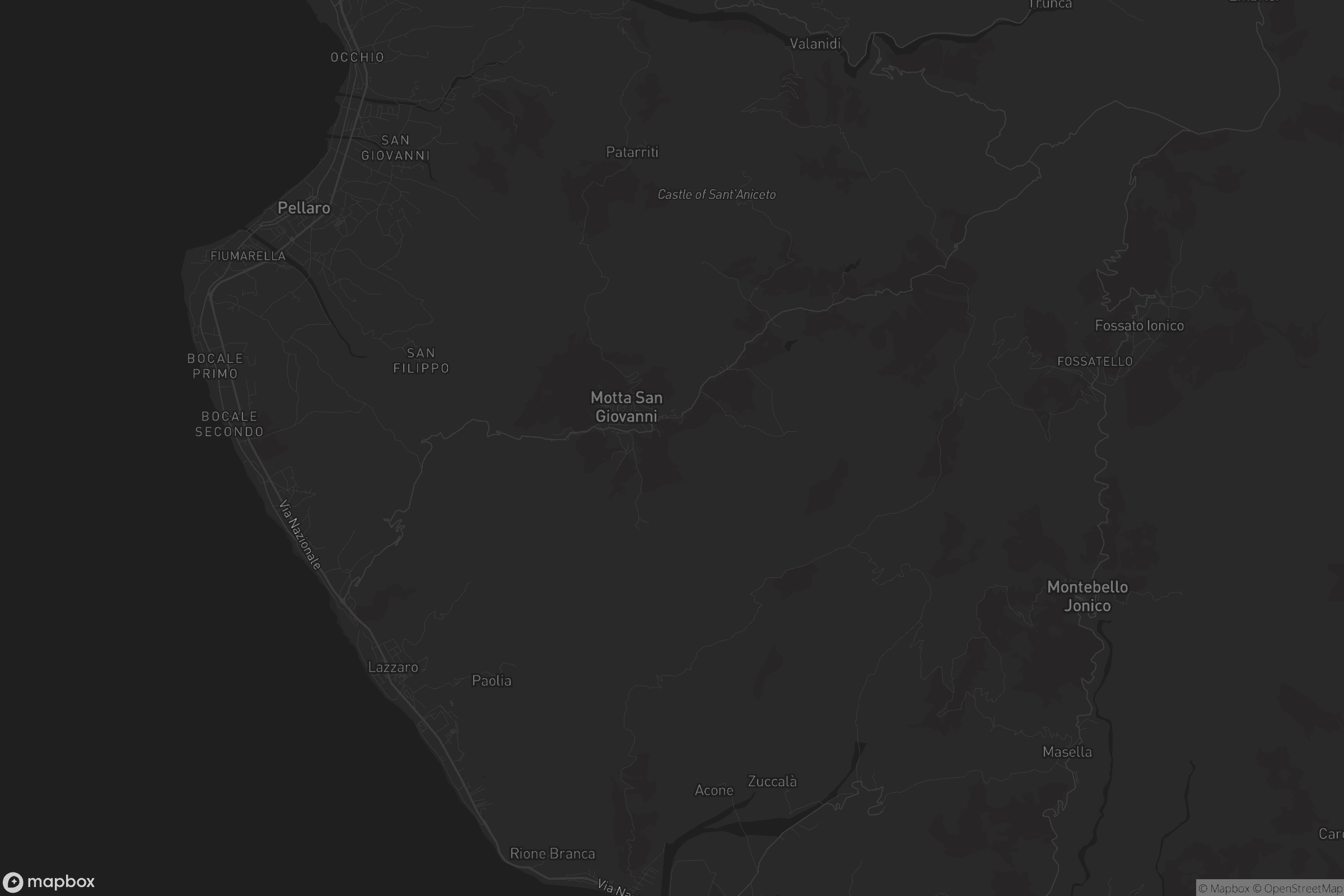Mappa di Motta San Giovanni