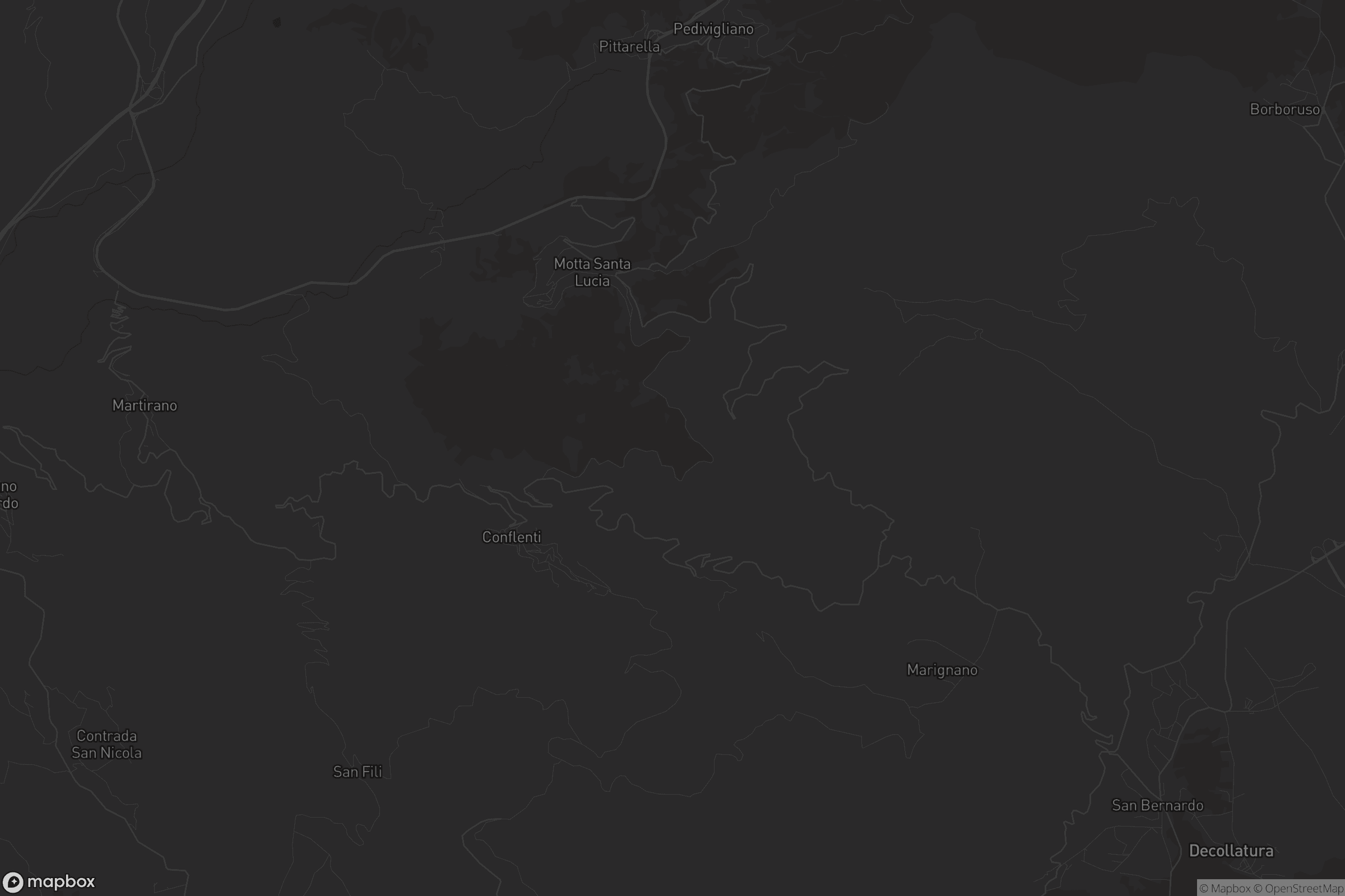 Mappa di Motta Santa Lucia