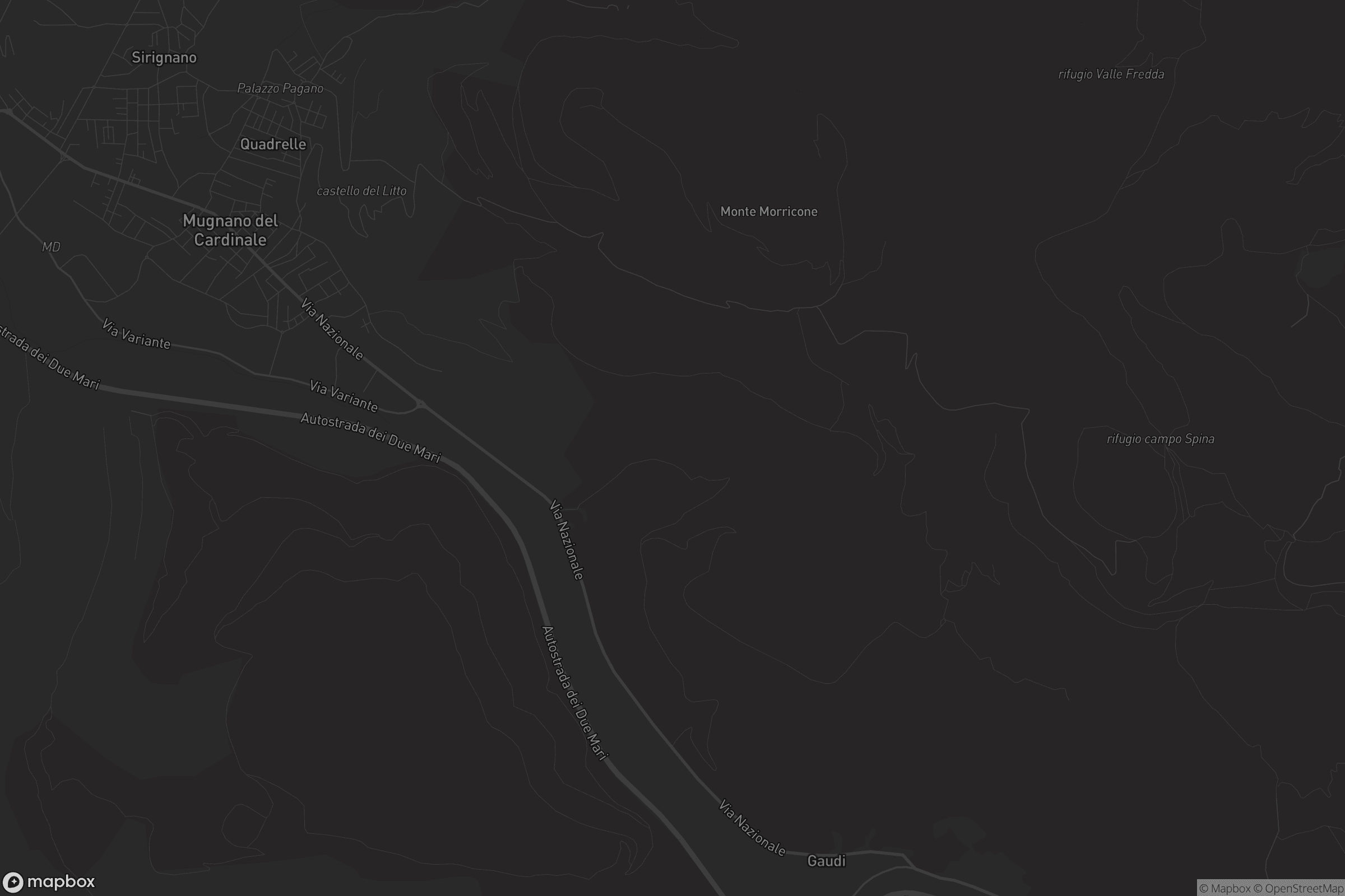 Mappa di Mugnano del Cardinale