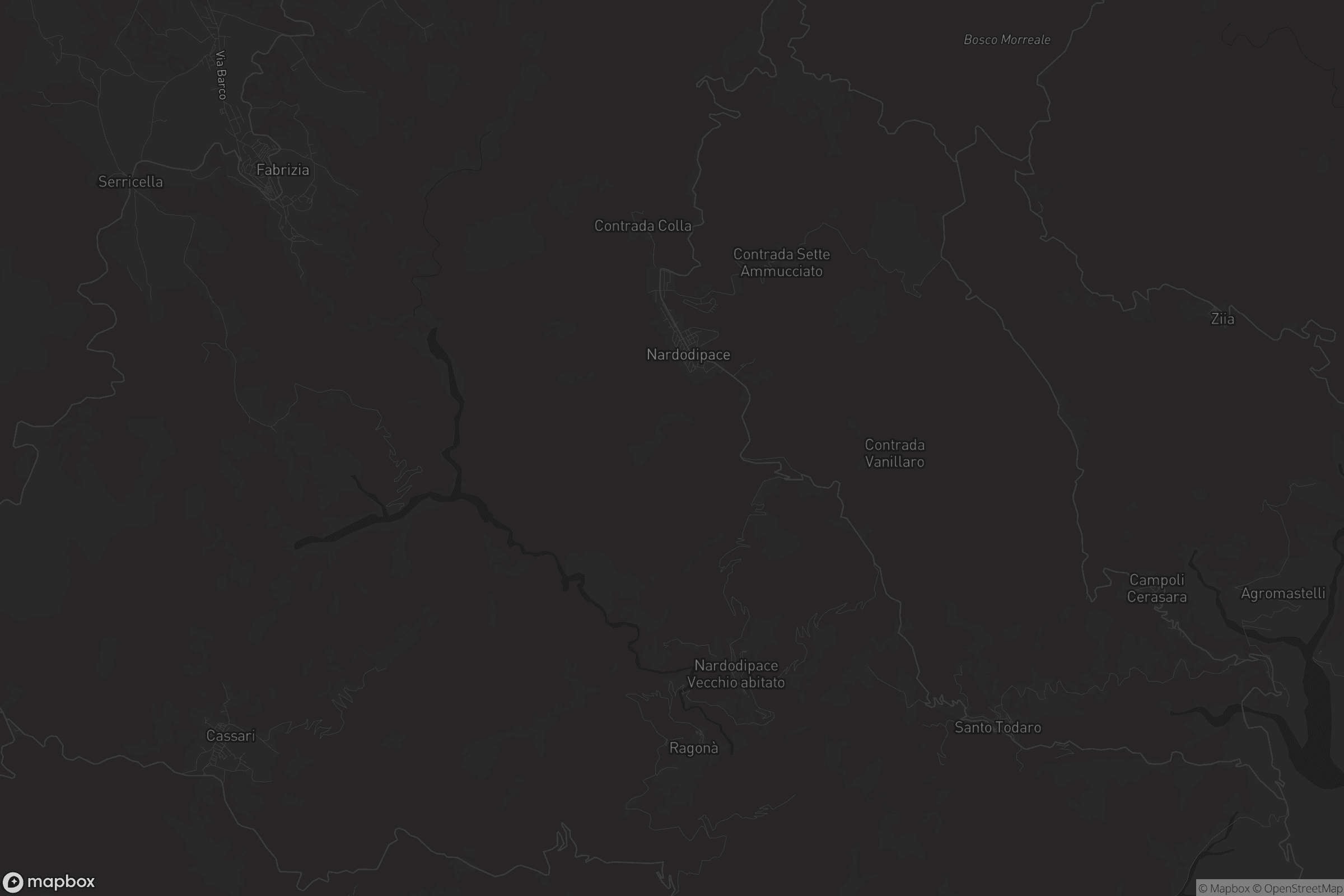 Mappa di Nardodipace