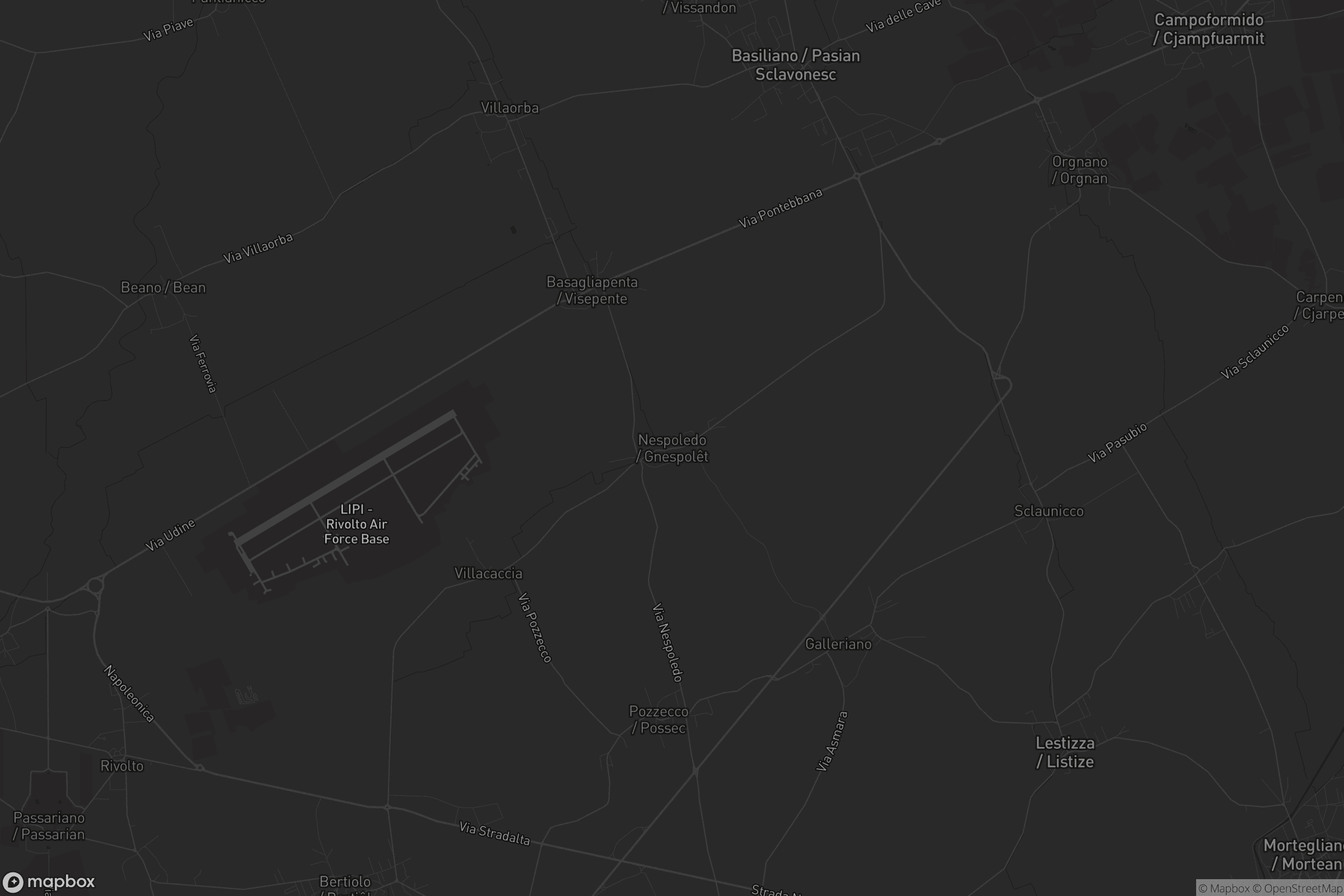 Mappa di Nespoledo / Gnespolêt