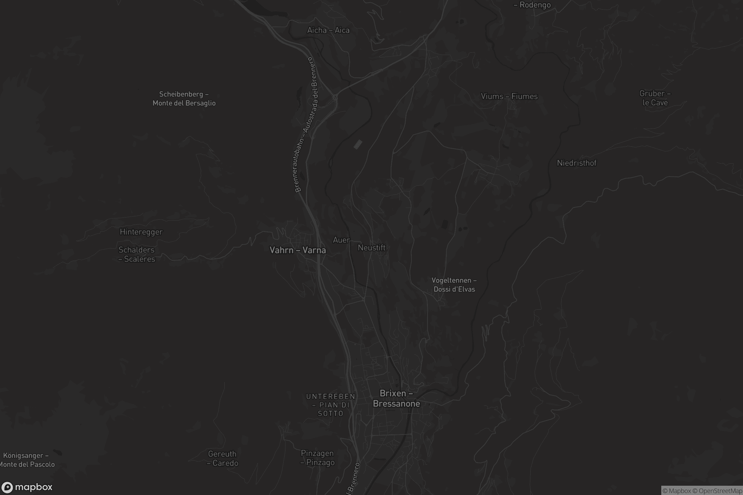 Mappa di Neustift - Novacella