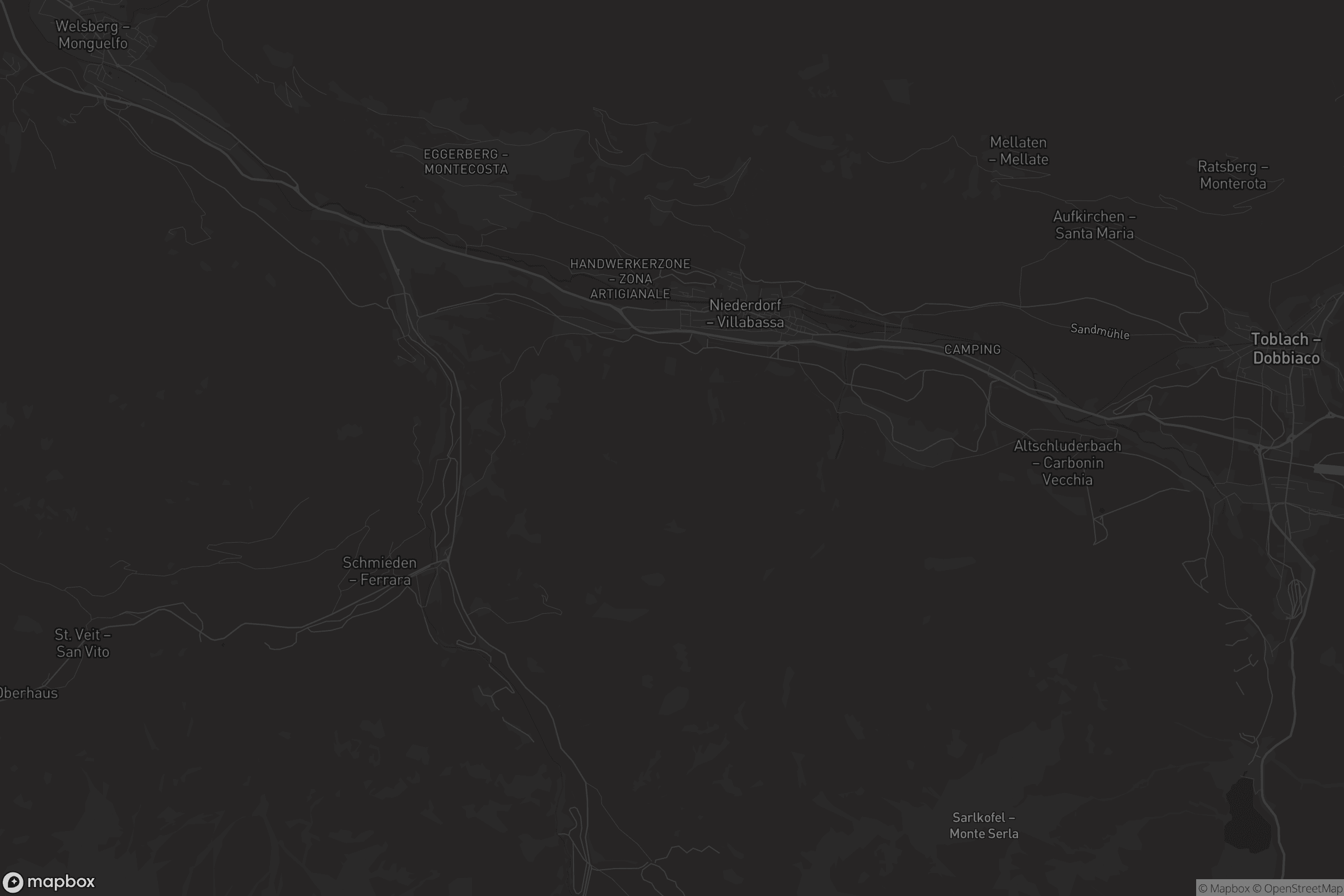 Mappa di Niederdorf - Villabassa