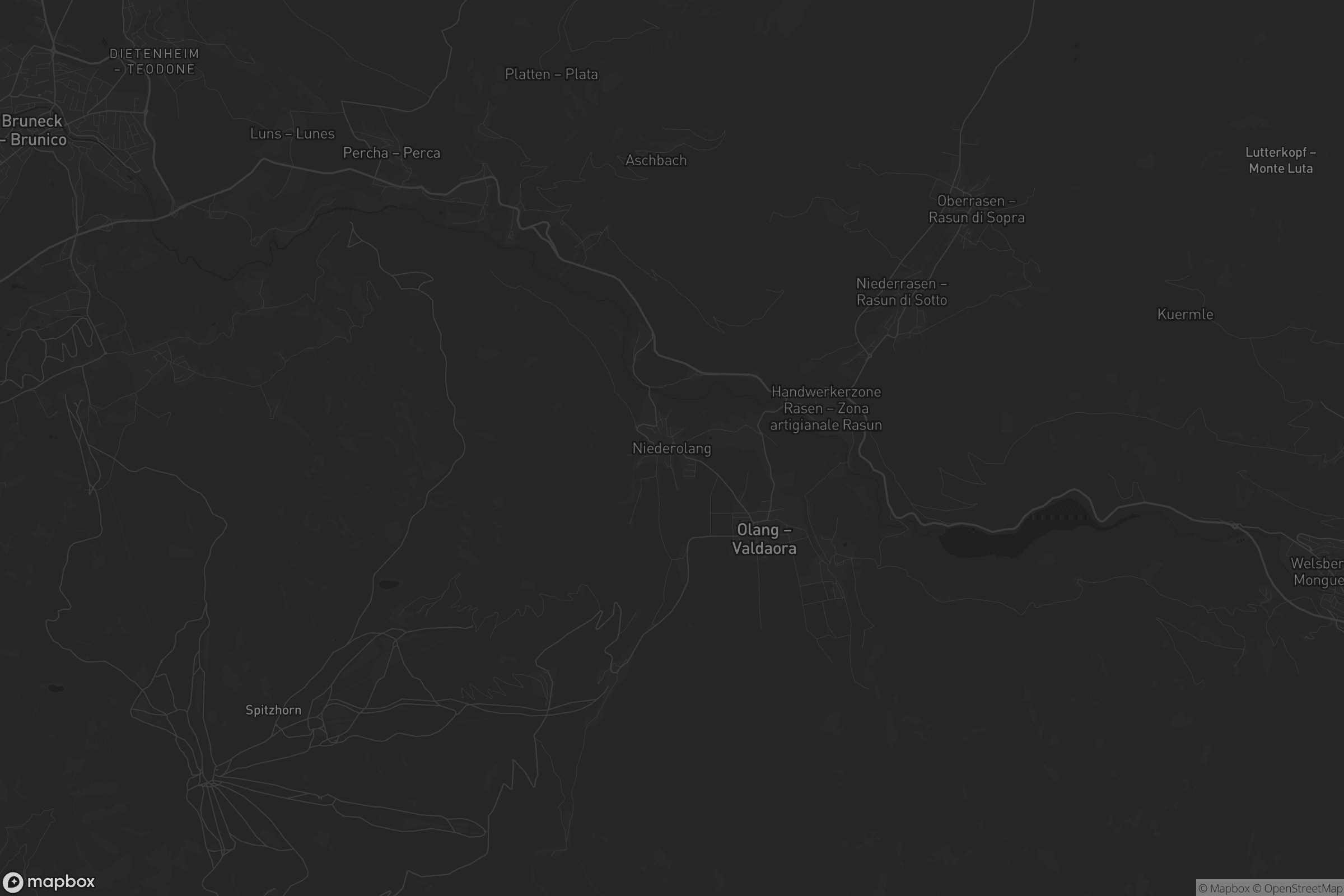 Mappa di Niederolang - Valdaora di Sotto