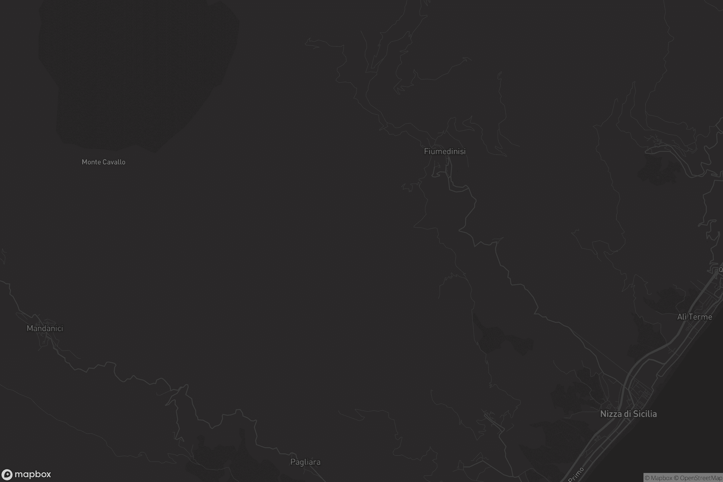 Mappa di Nizza di Sicilia