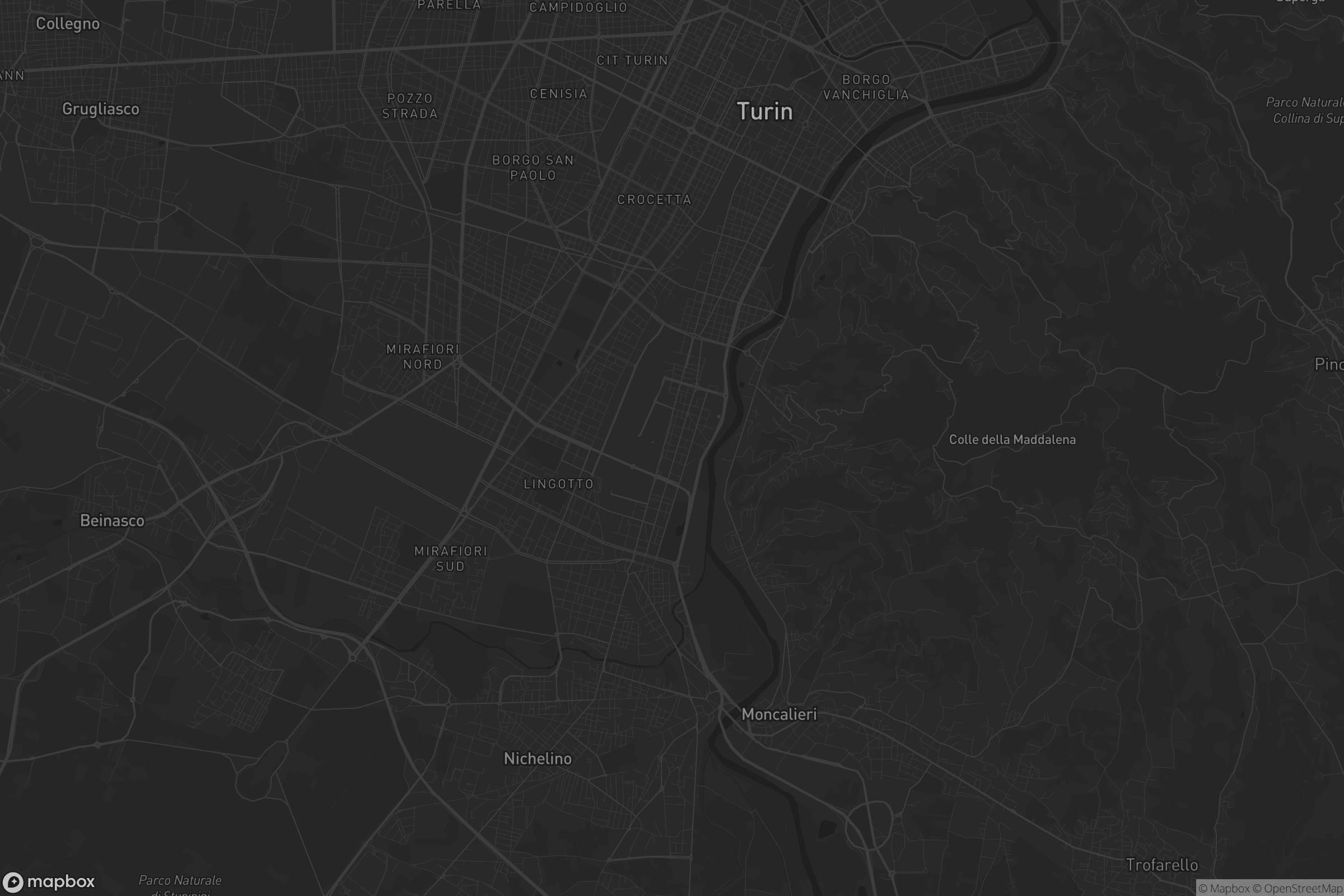 Mappa di Nizza Millefonti