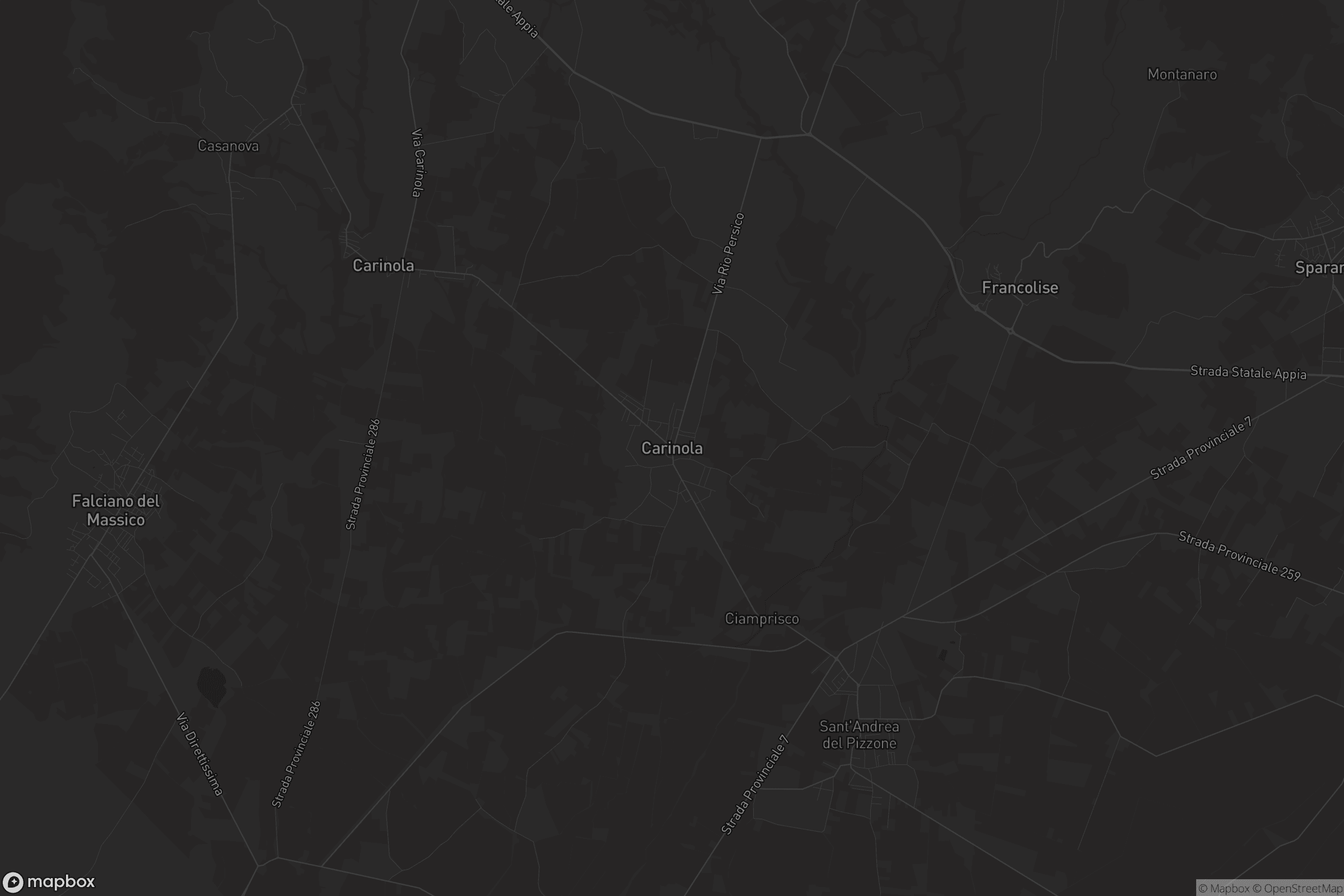 Mappa di Nocelleto di Carinola