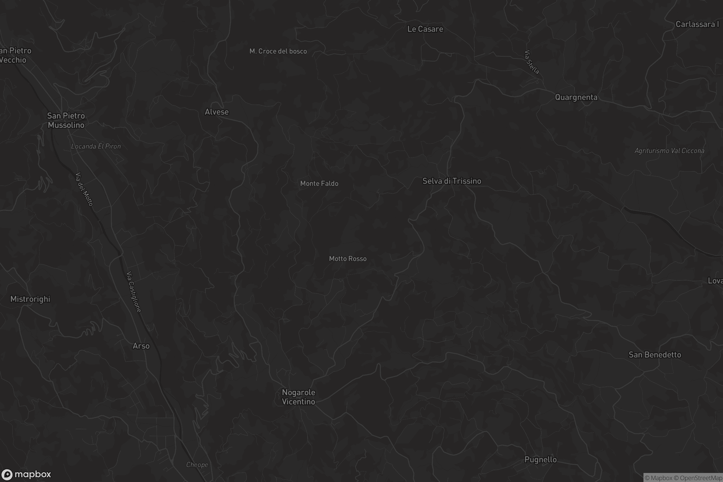 Mappa di Nogarole Vicentino