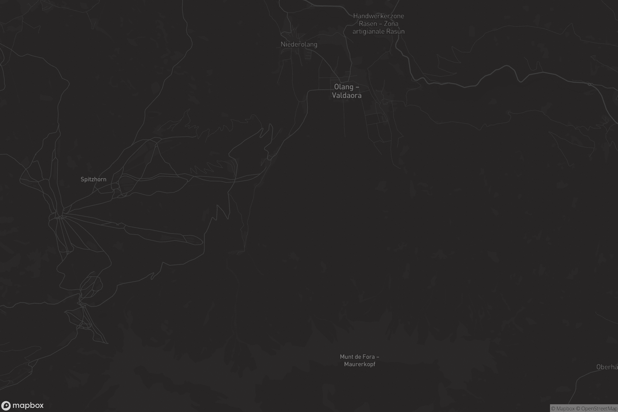 Mappa di Olang - Valdaora