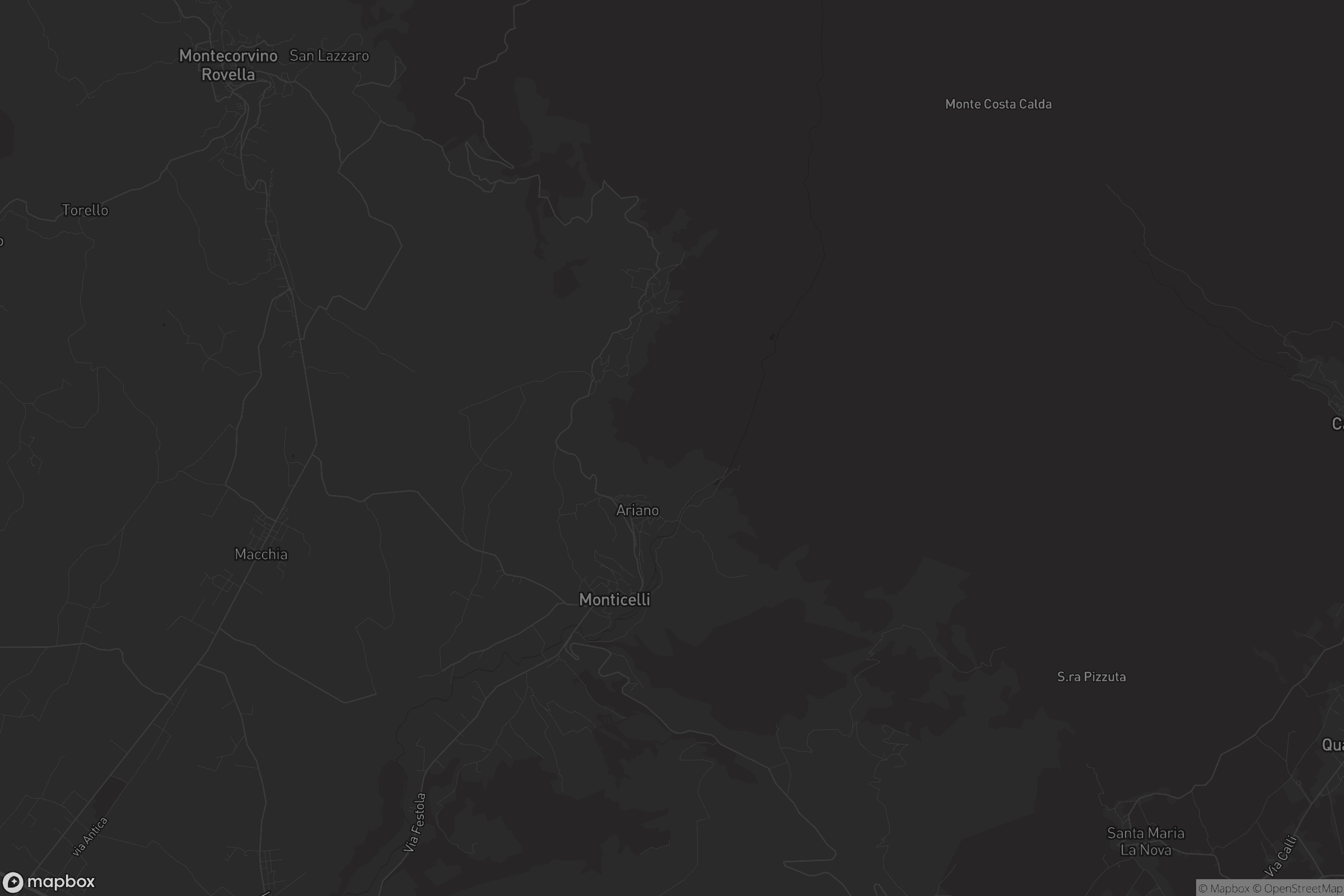 Mappa di Olevano sul Tusciano