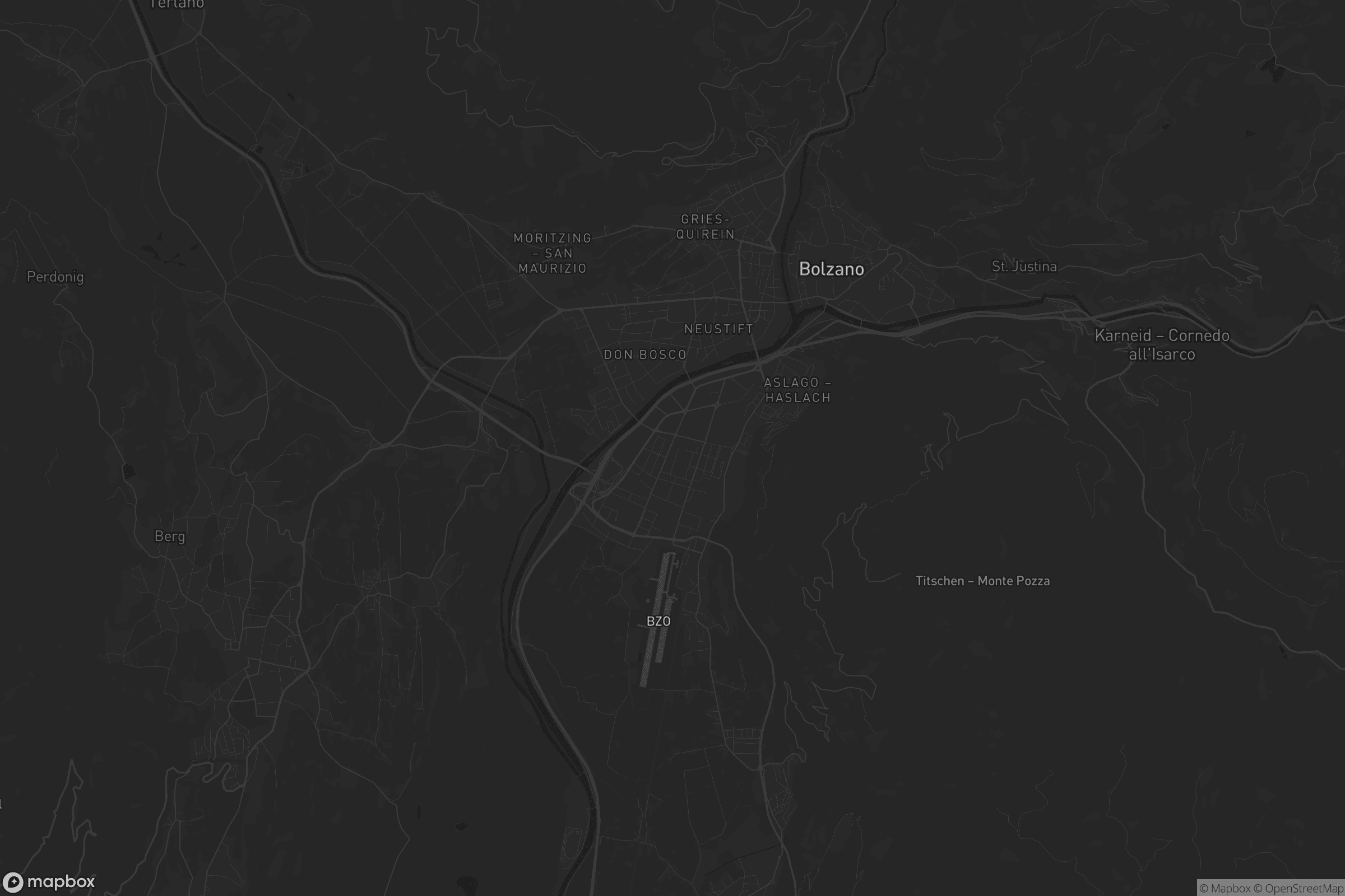 Mappa di Oltrisarco - Oberau