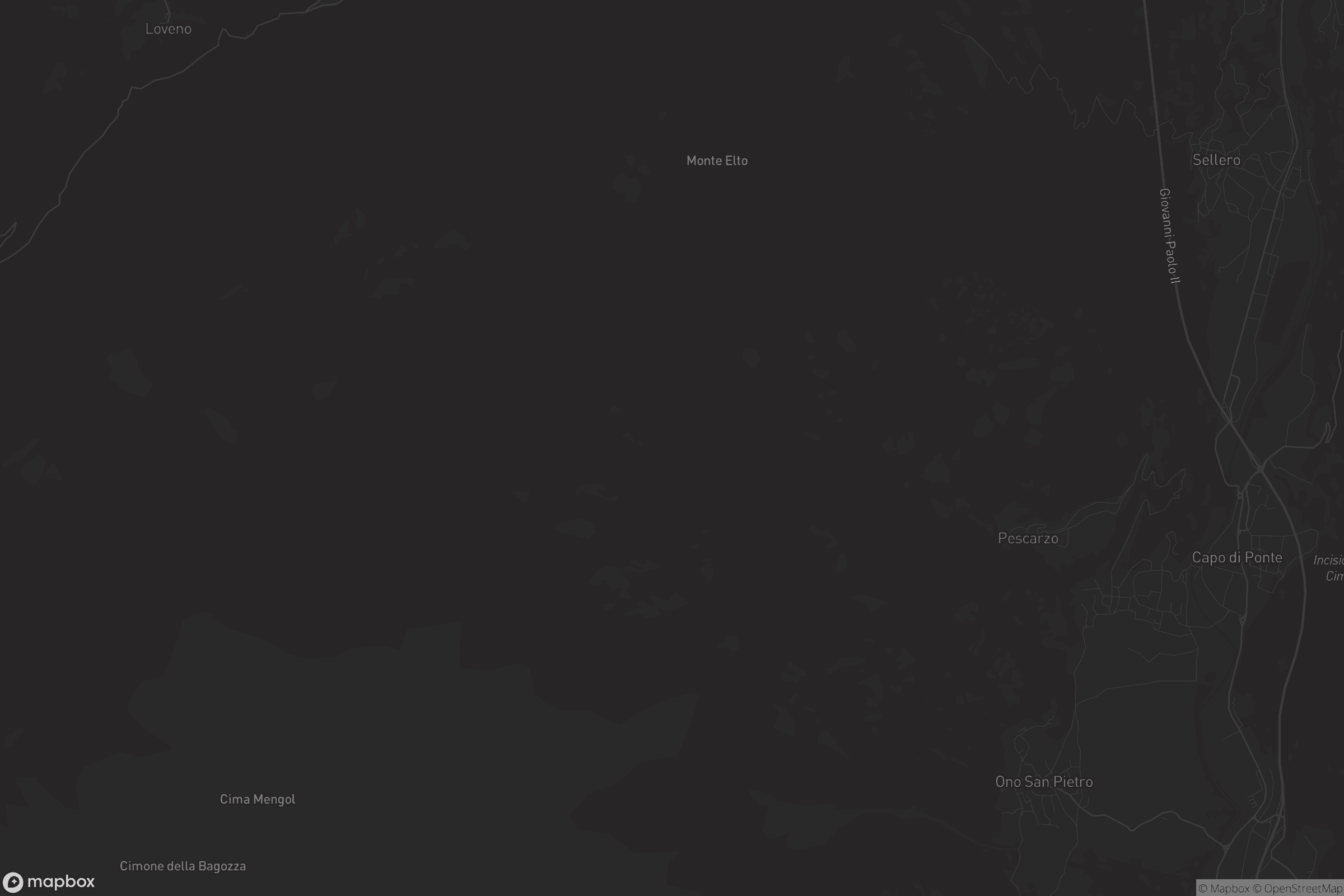 Mappa di Ono San Pietro