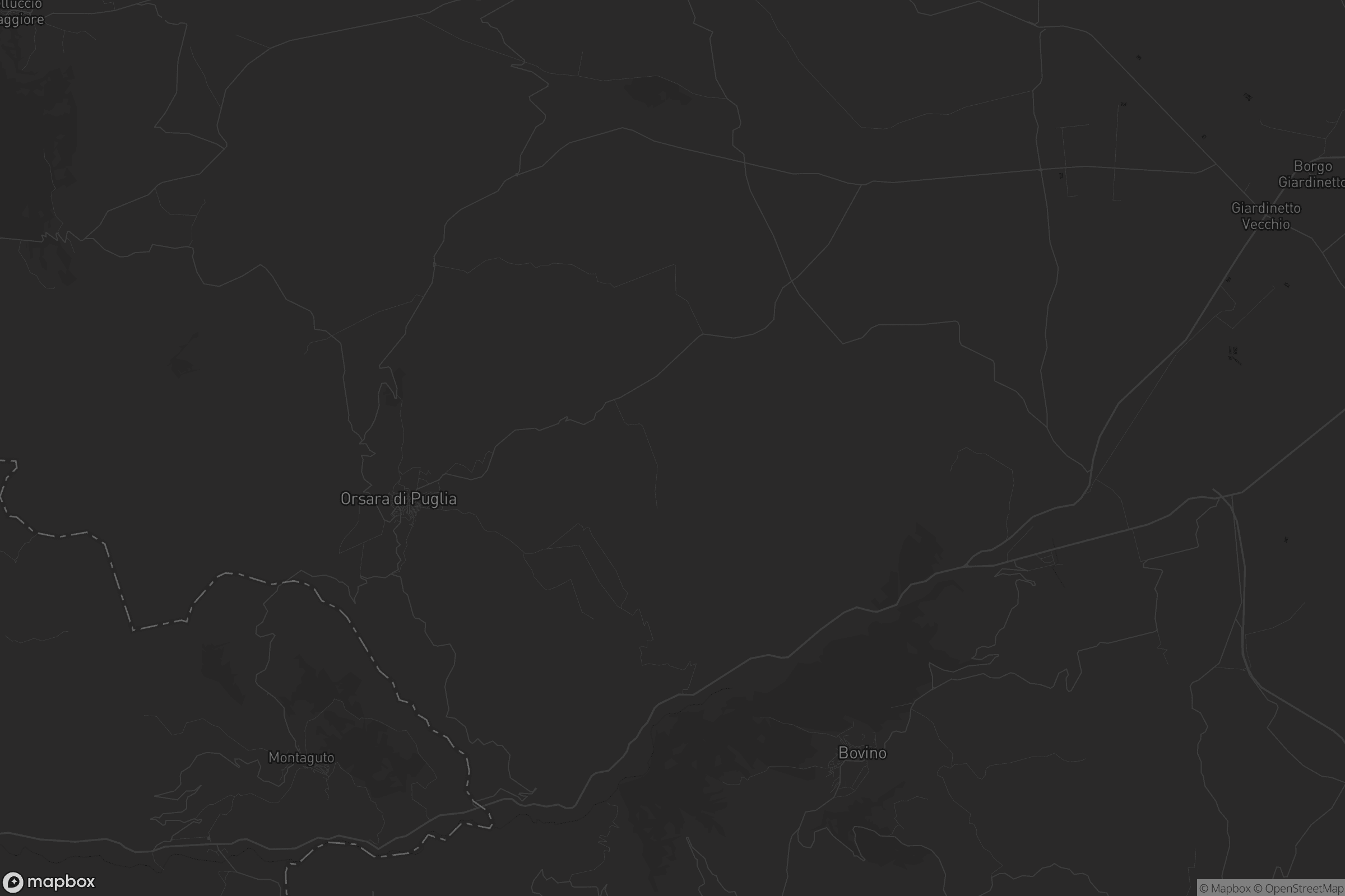 Mappa di Orsara di Puglia