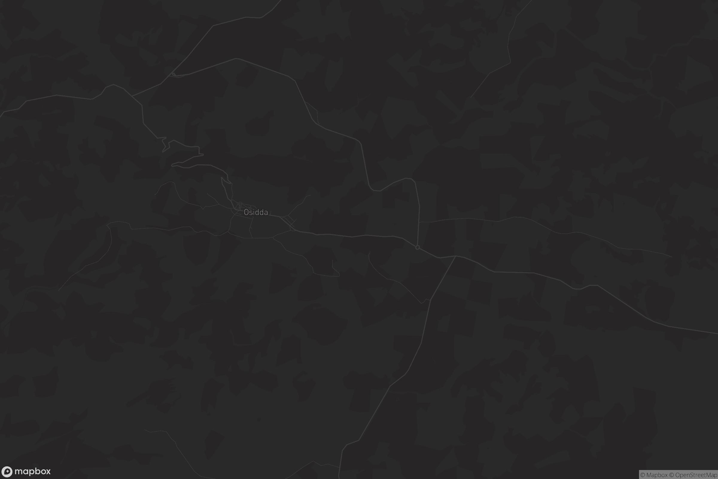 Mappa di Osidde/Osidda