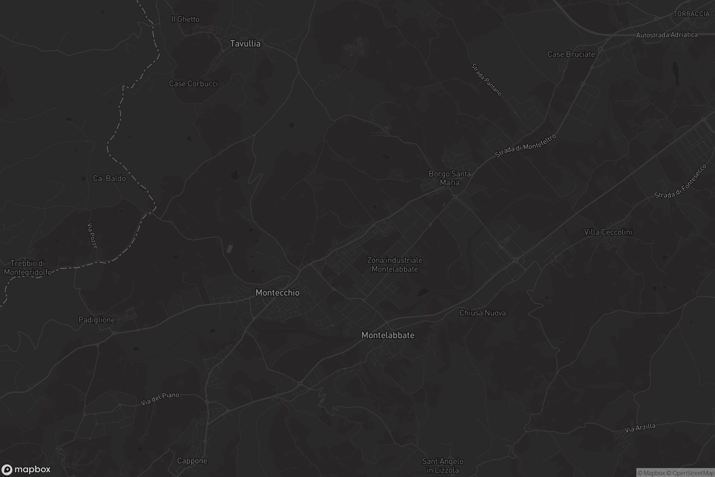 Mappa di Osteria Nuova