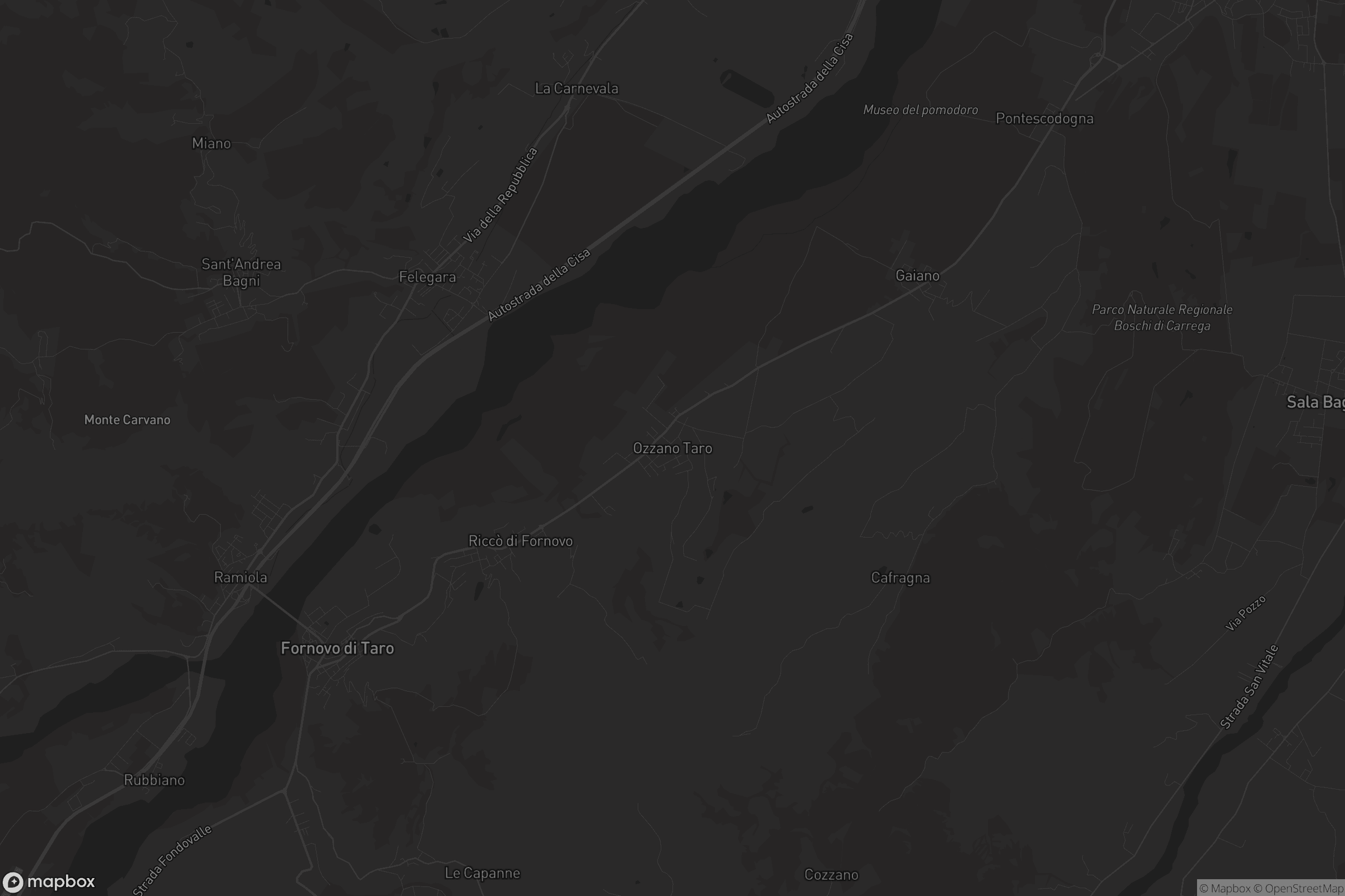 Mappa di Ozzano Taro