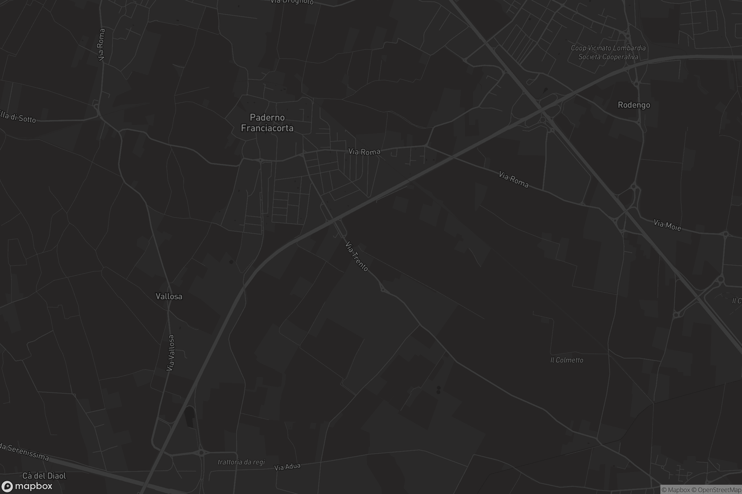 Mappa di Paderno Franciacorta