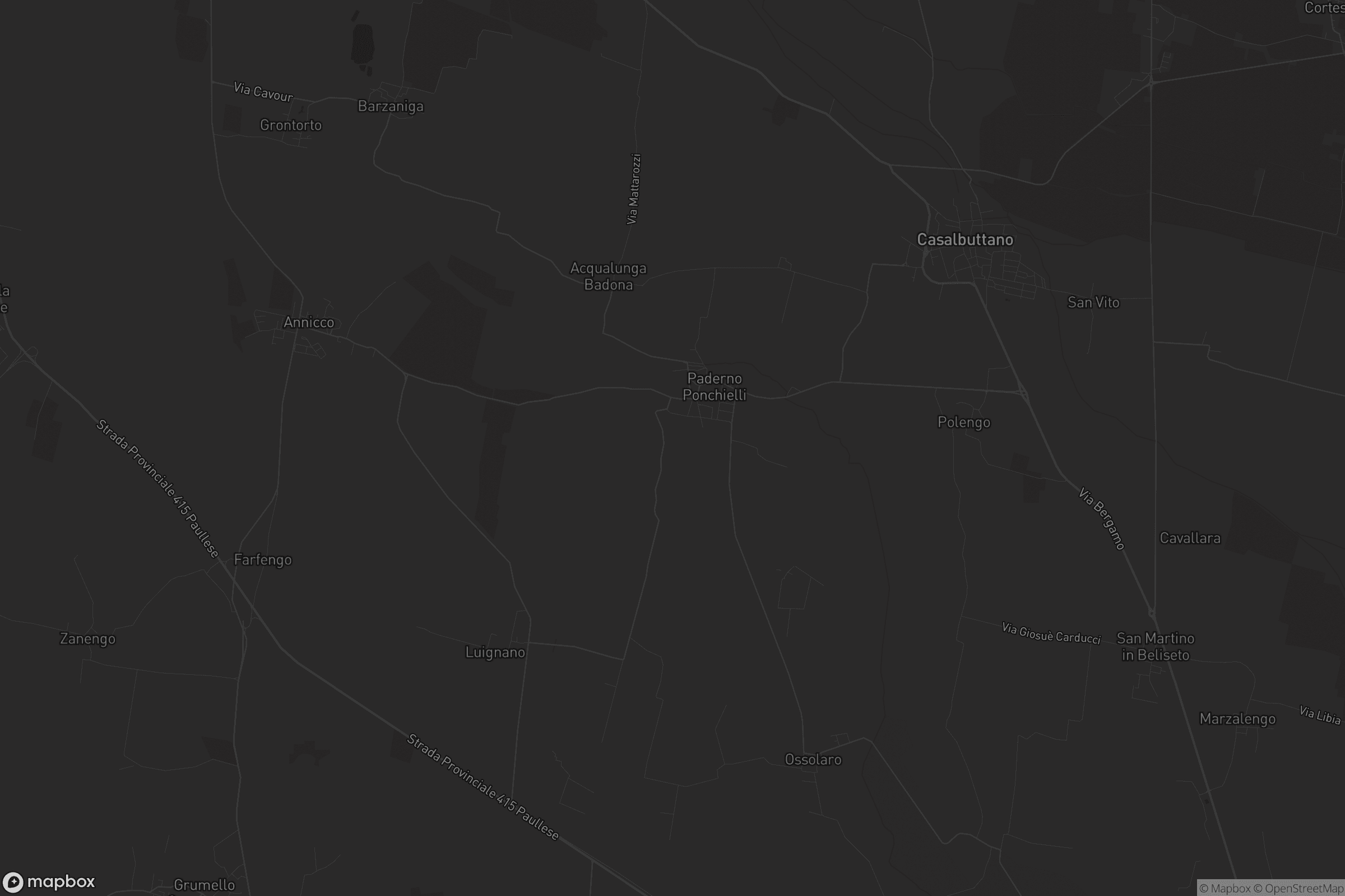 Mappa di Paderno Ponchielli