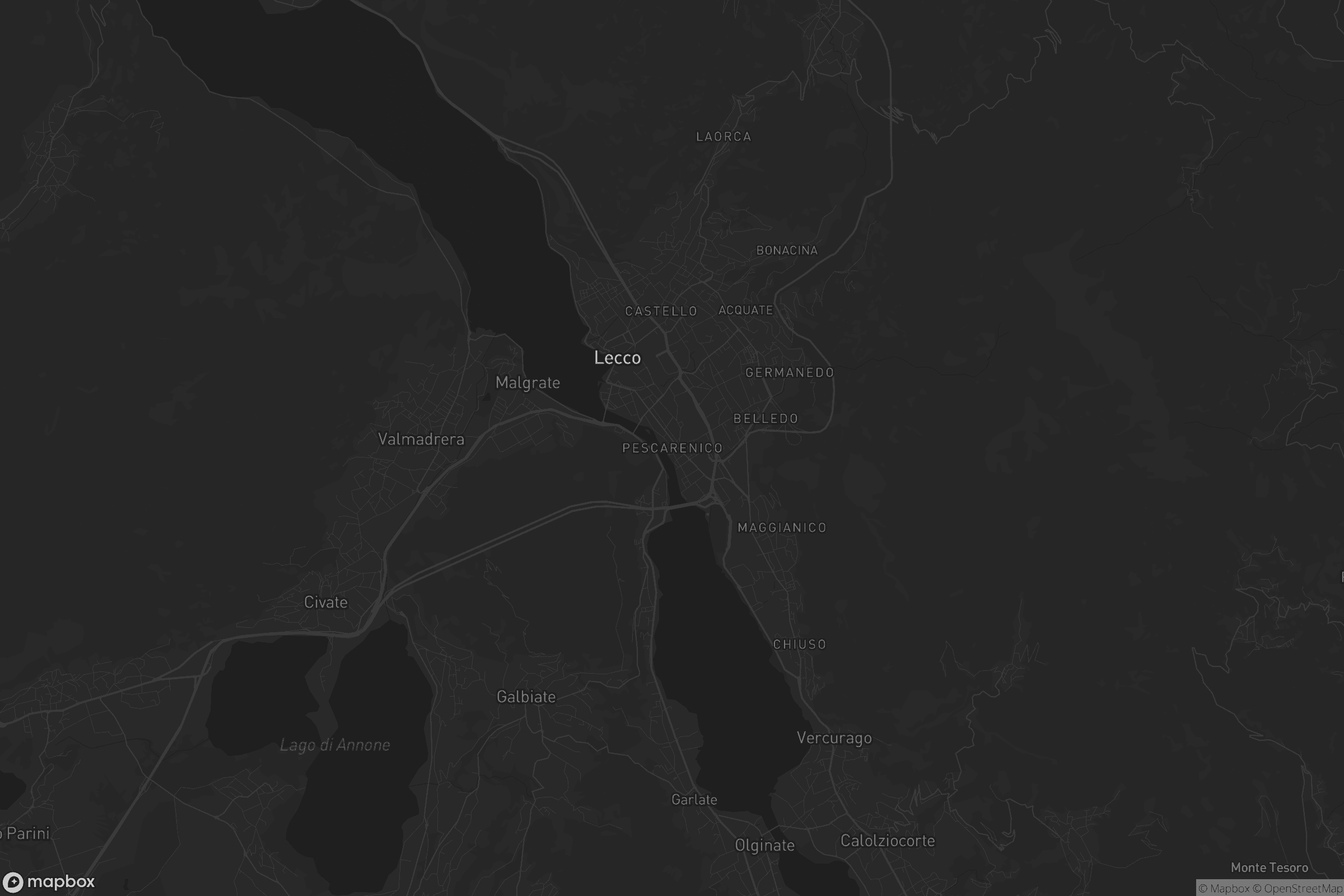 Mappa di Pescarenico