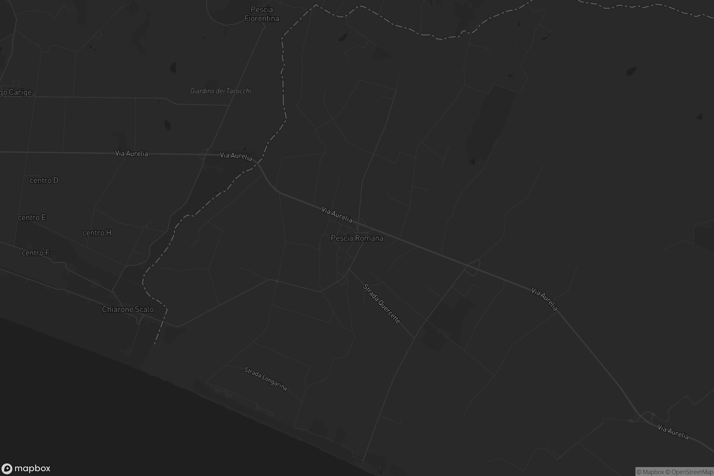 Mappa di Pescia Romana