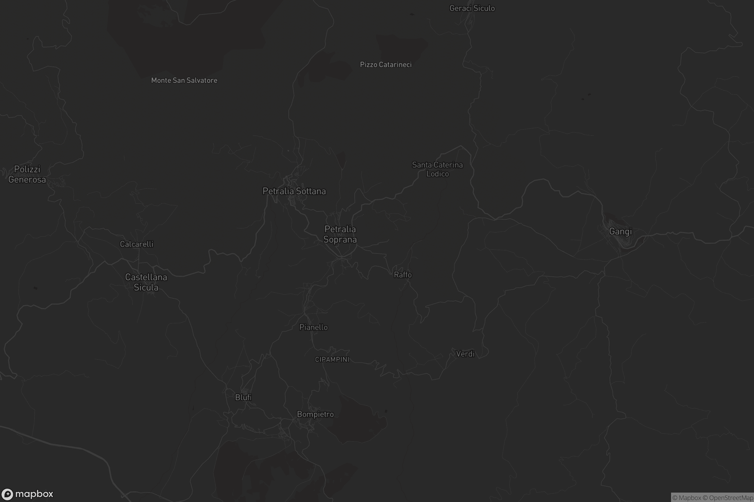 Mappa di Petralia Soprana