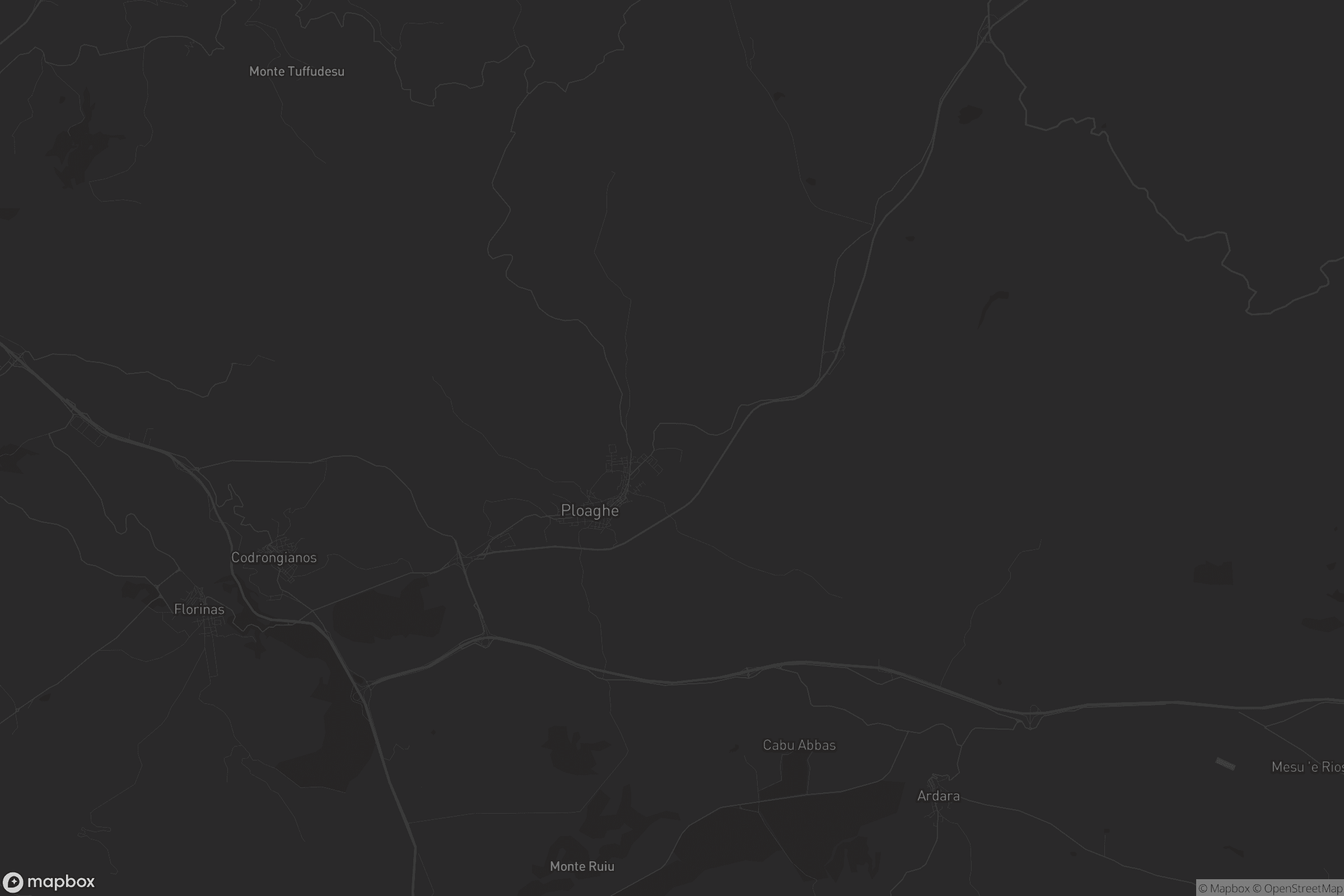 Mappa di Piaghe/Ploaghe