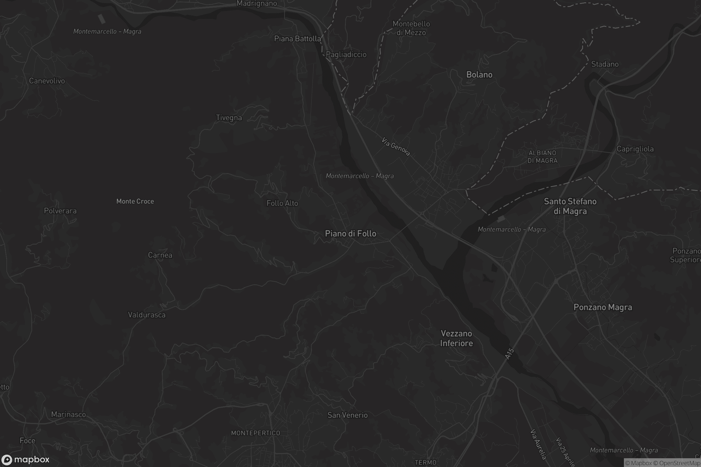 Mappa di Piano di Follo